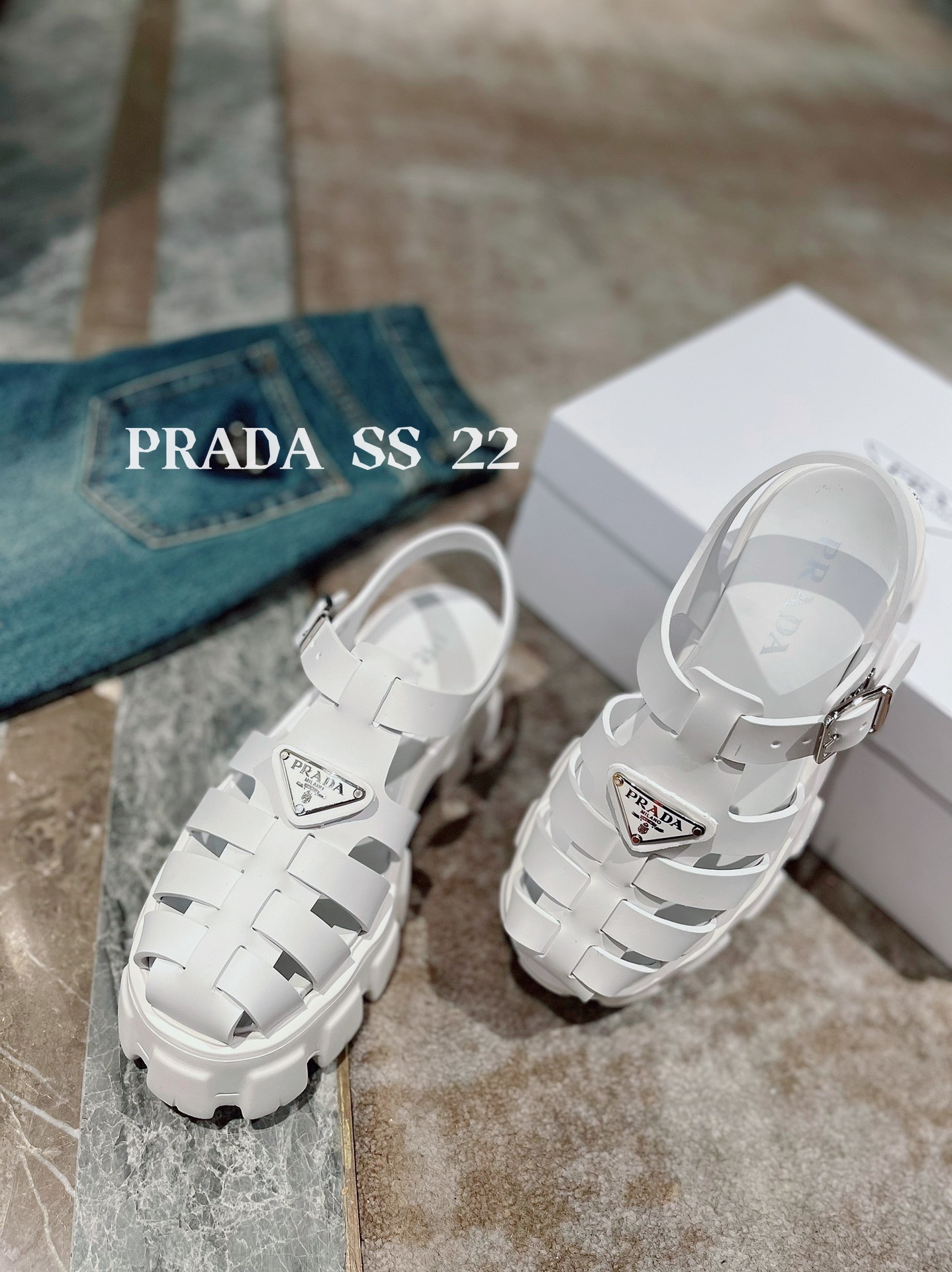 Pra*a heels 2022ss-5cm(35一41)