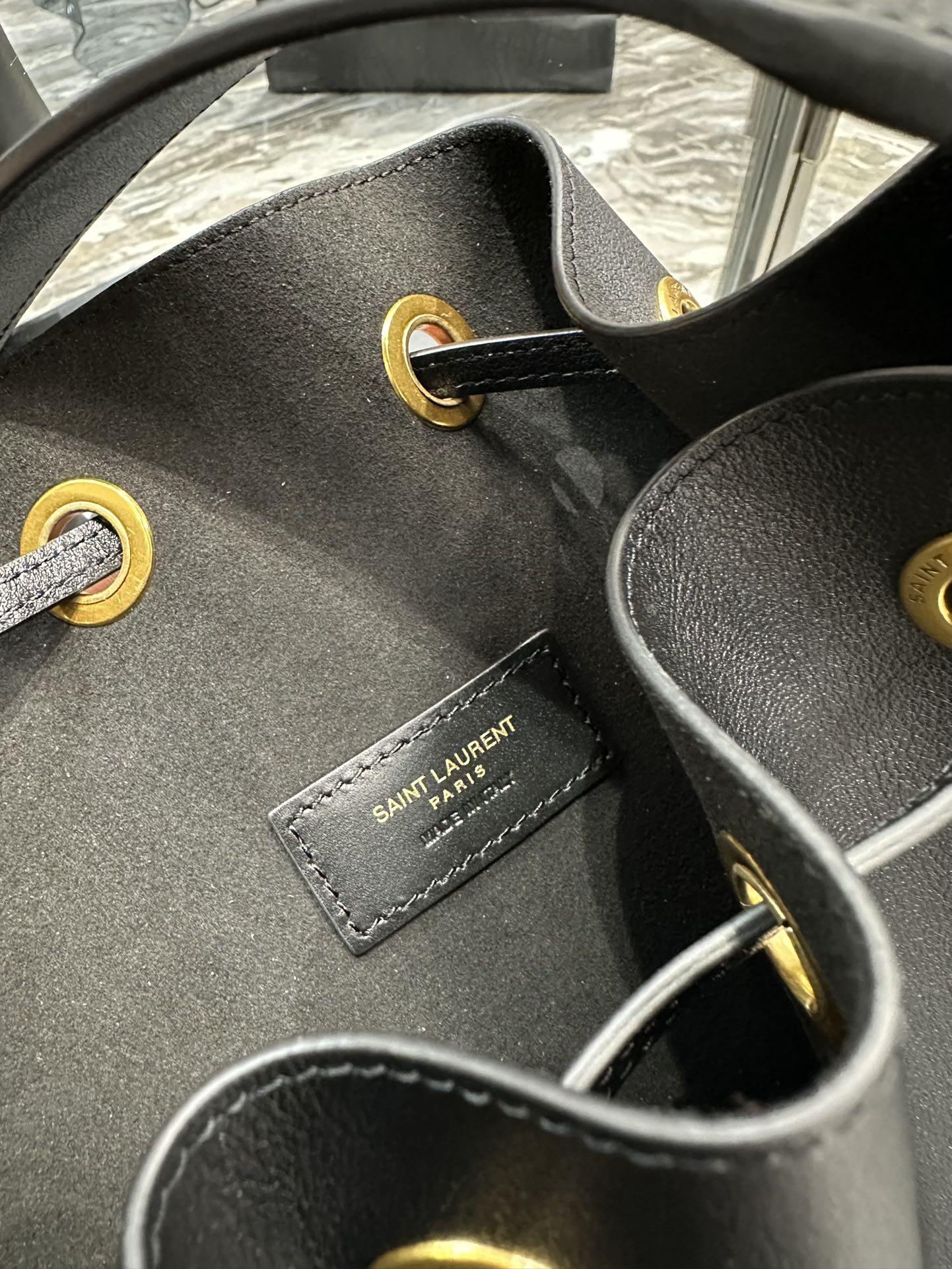 YSL Flat Hobo Bag-44×33×2.5CM