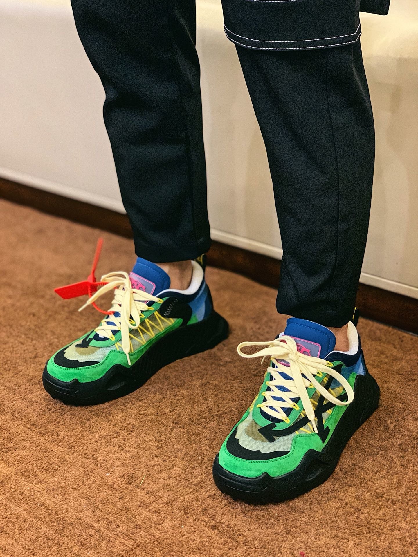 OFF-WHITE C/O ODSY-1000 SNEAKERS