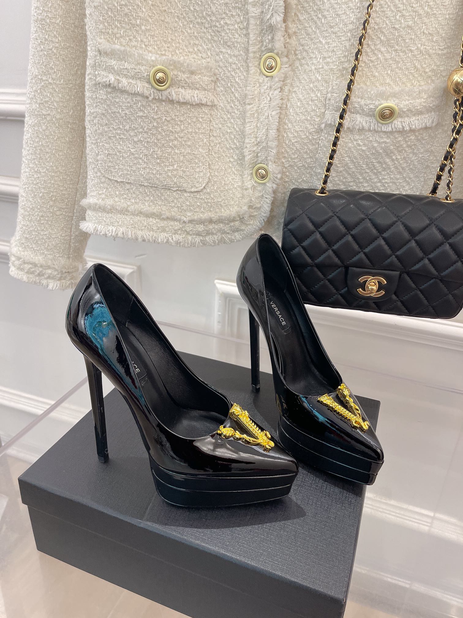 Versace 2022SS Sandals-14CM(EU35-42)