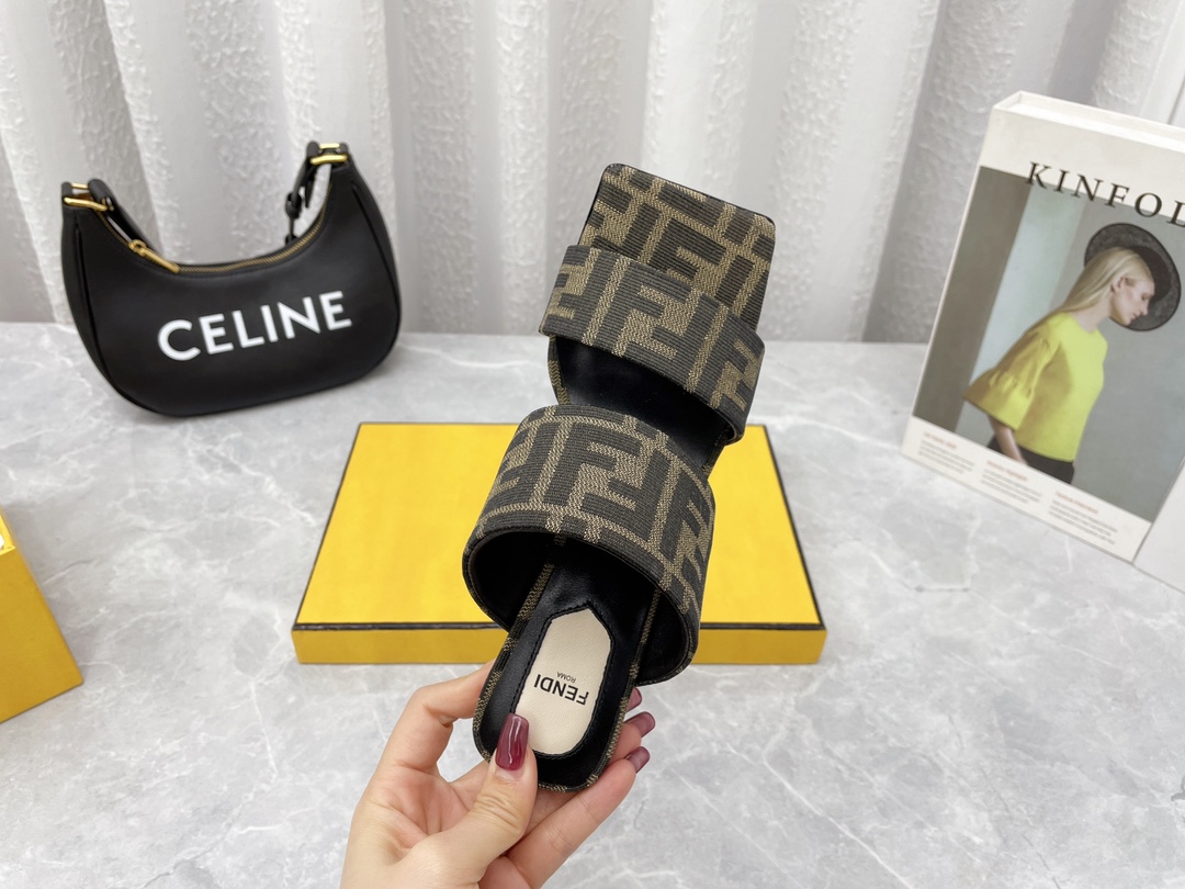 versace&F**di 2022ss sandals-6cm(eu35-41)