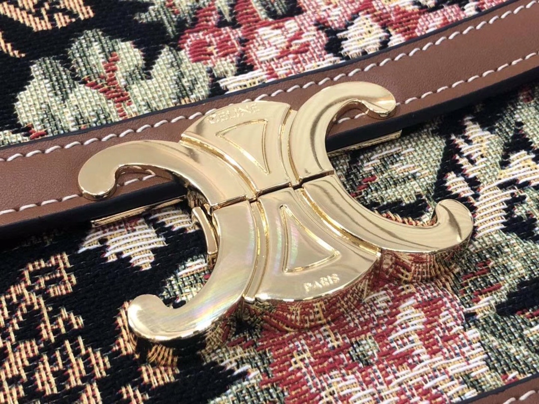 Celin Tambour Box Bag-22*16.5*7CM