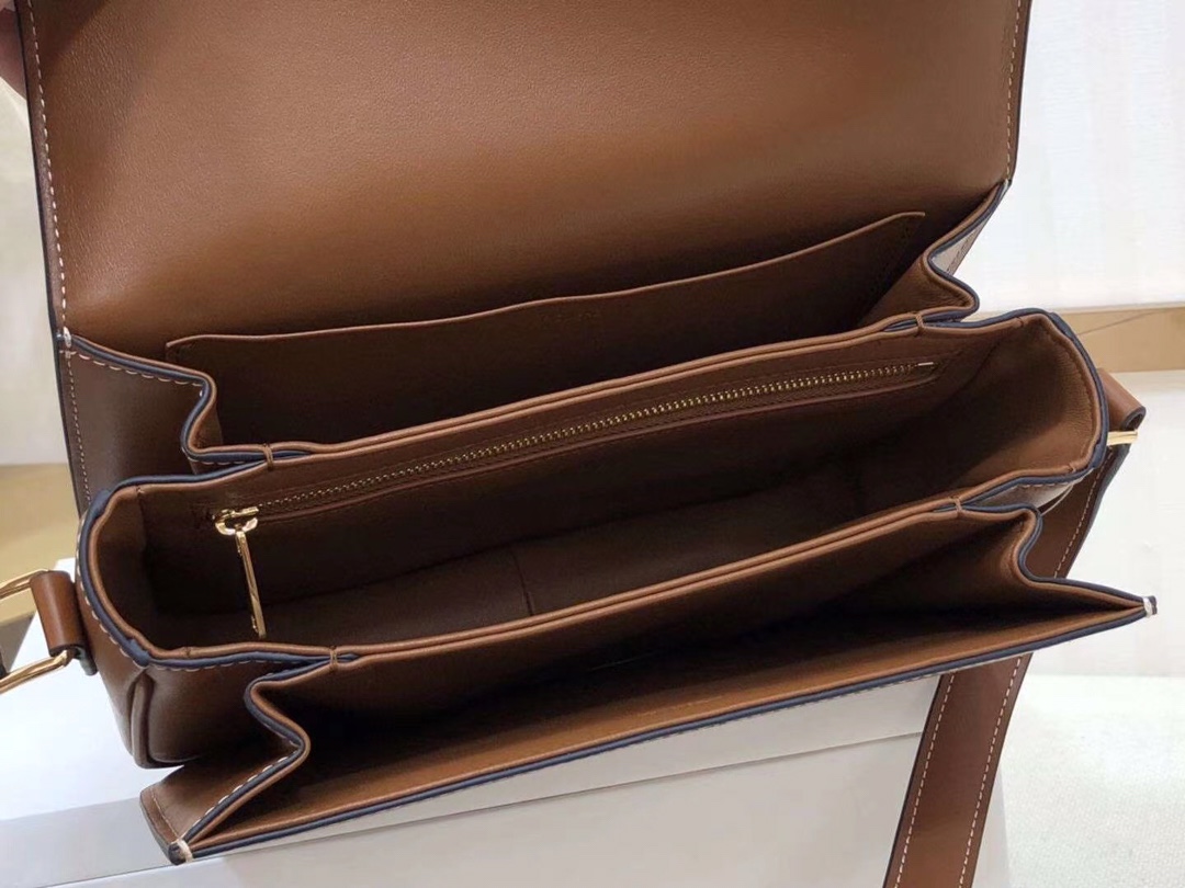 Celin Tambour Box Bag-22*16.5*7CM