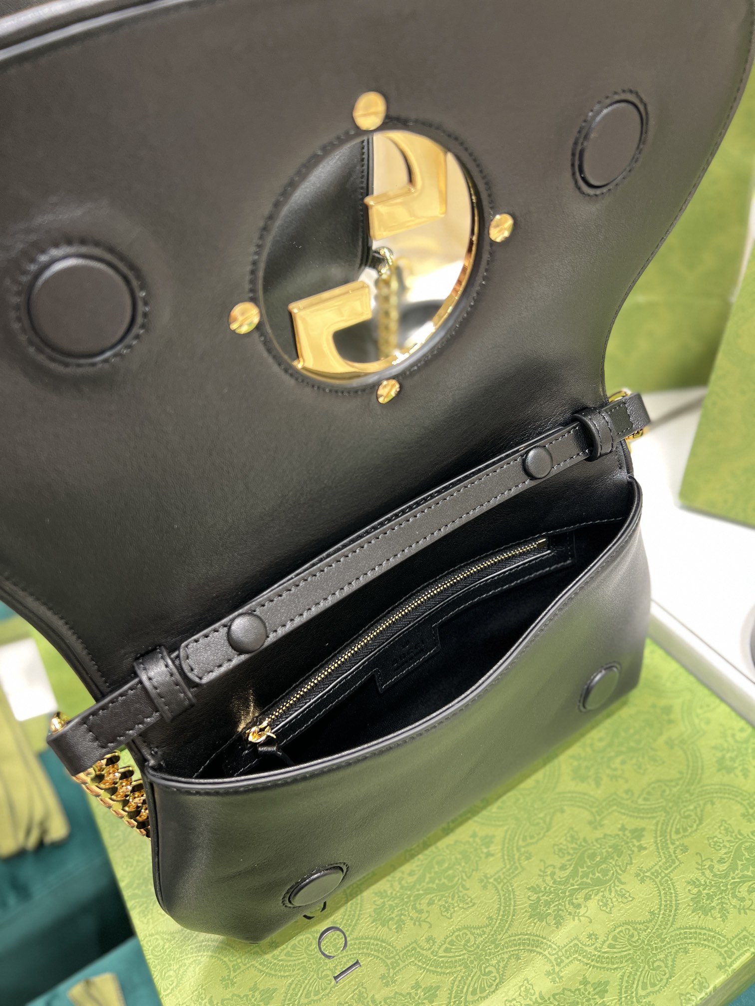 G*u*i blondie shoulder bag-28*16*4cm