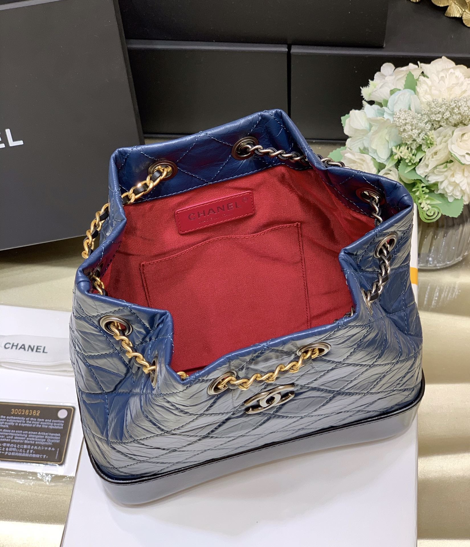 Ch@nel Gabrielle Backpack-23x22.5x10.5CM