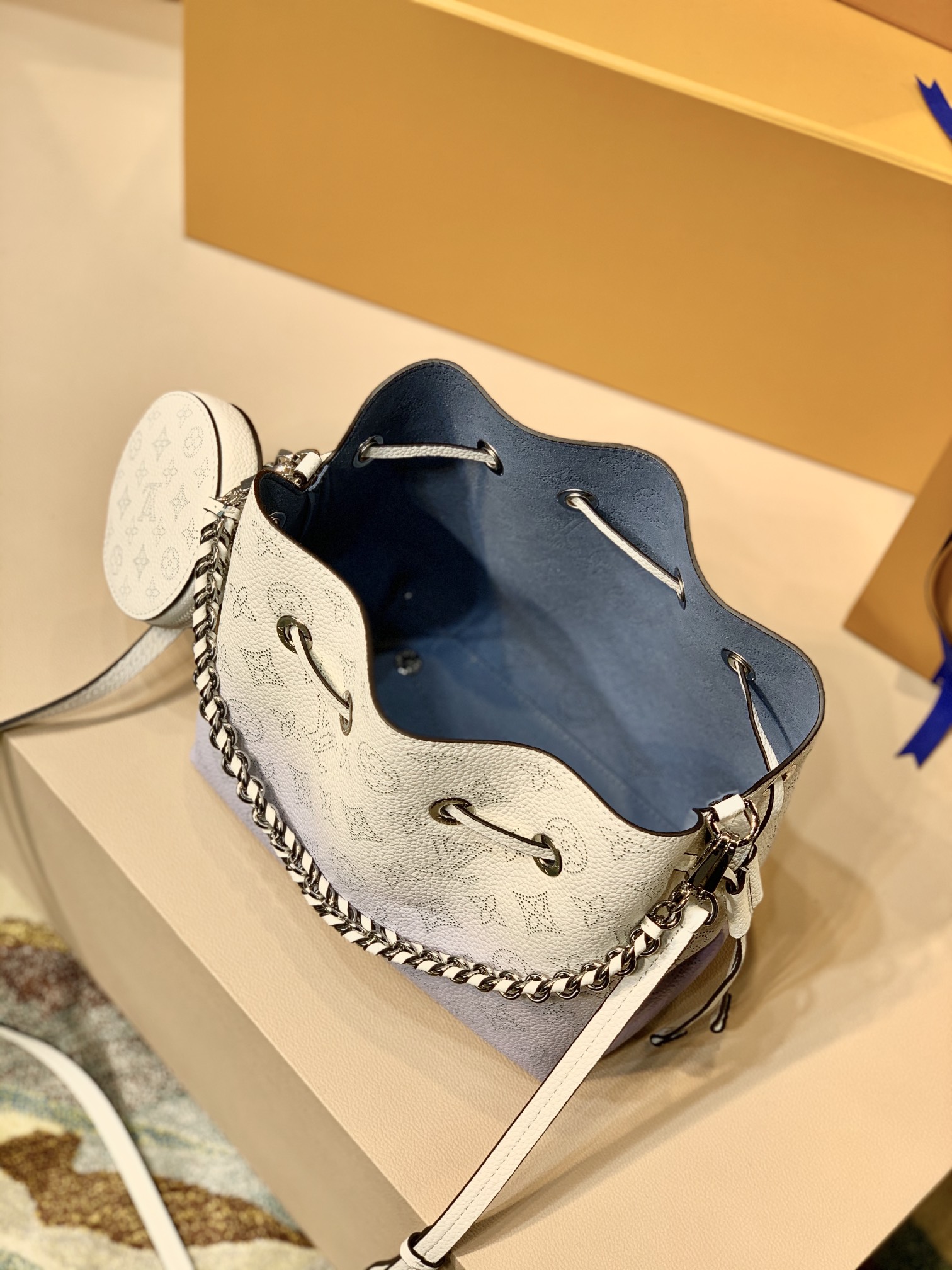 l**is V*t*n bella tote bag-m57201-19*22*14cm