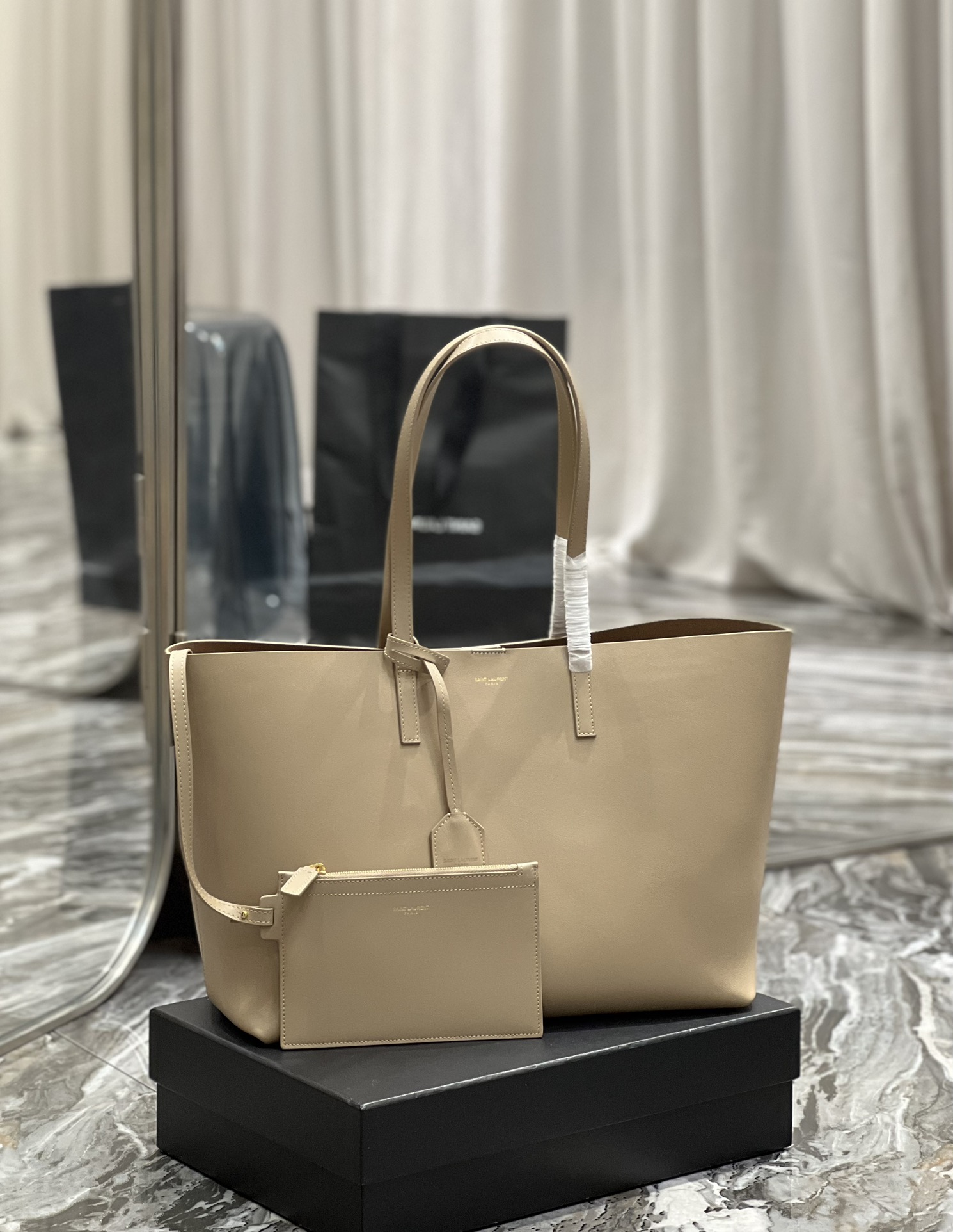 YSL Shopping Tote Bag-38×28×13CM