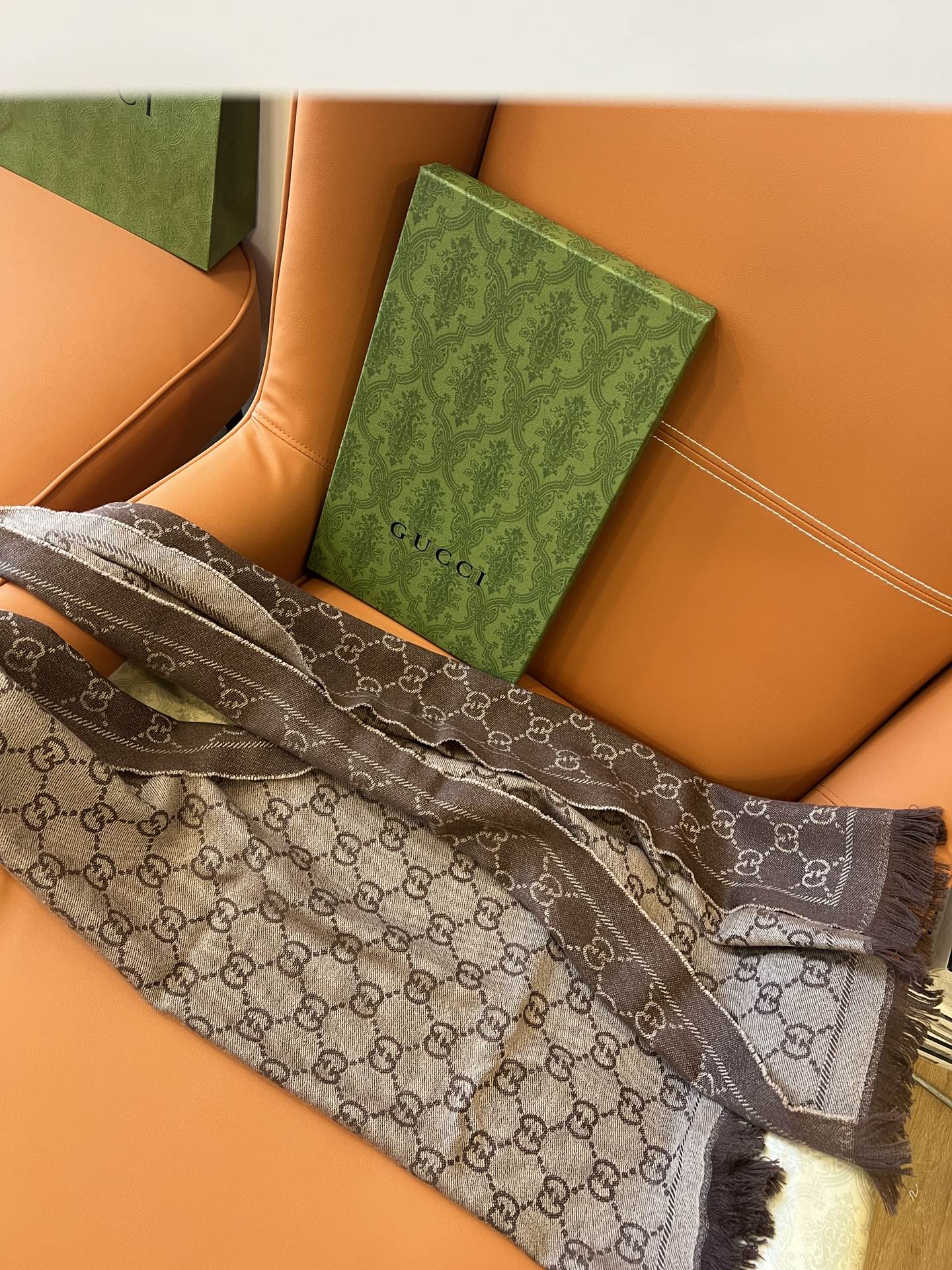 G*u*i scarf-48*180cm