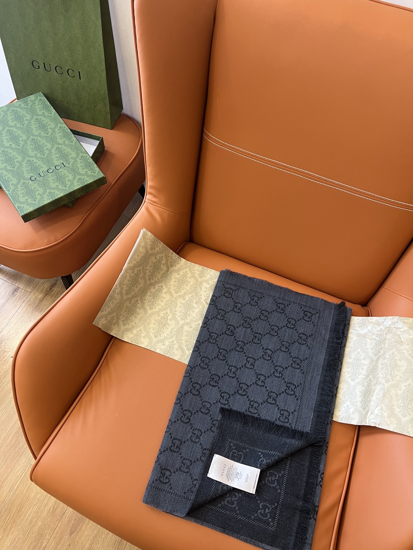 G*u*i scarf-48*180cm