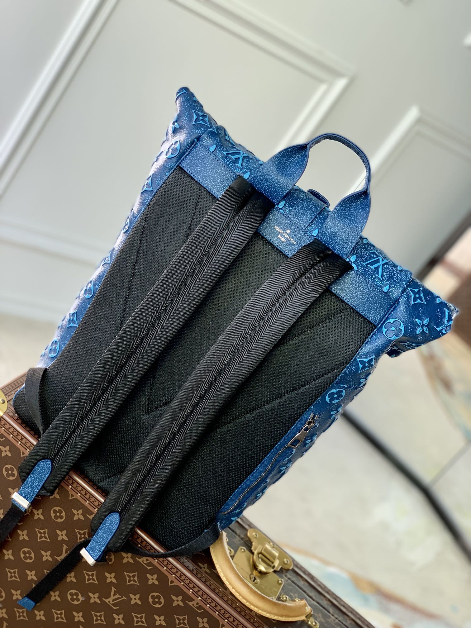 l**is V*t*n roll top backpack-29*42*15cm