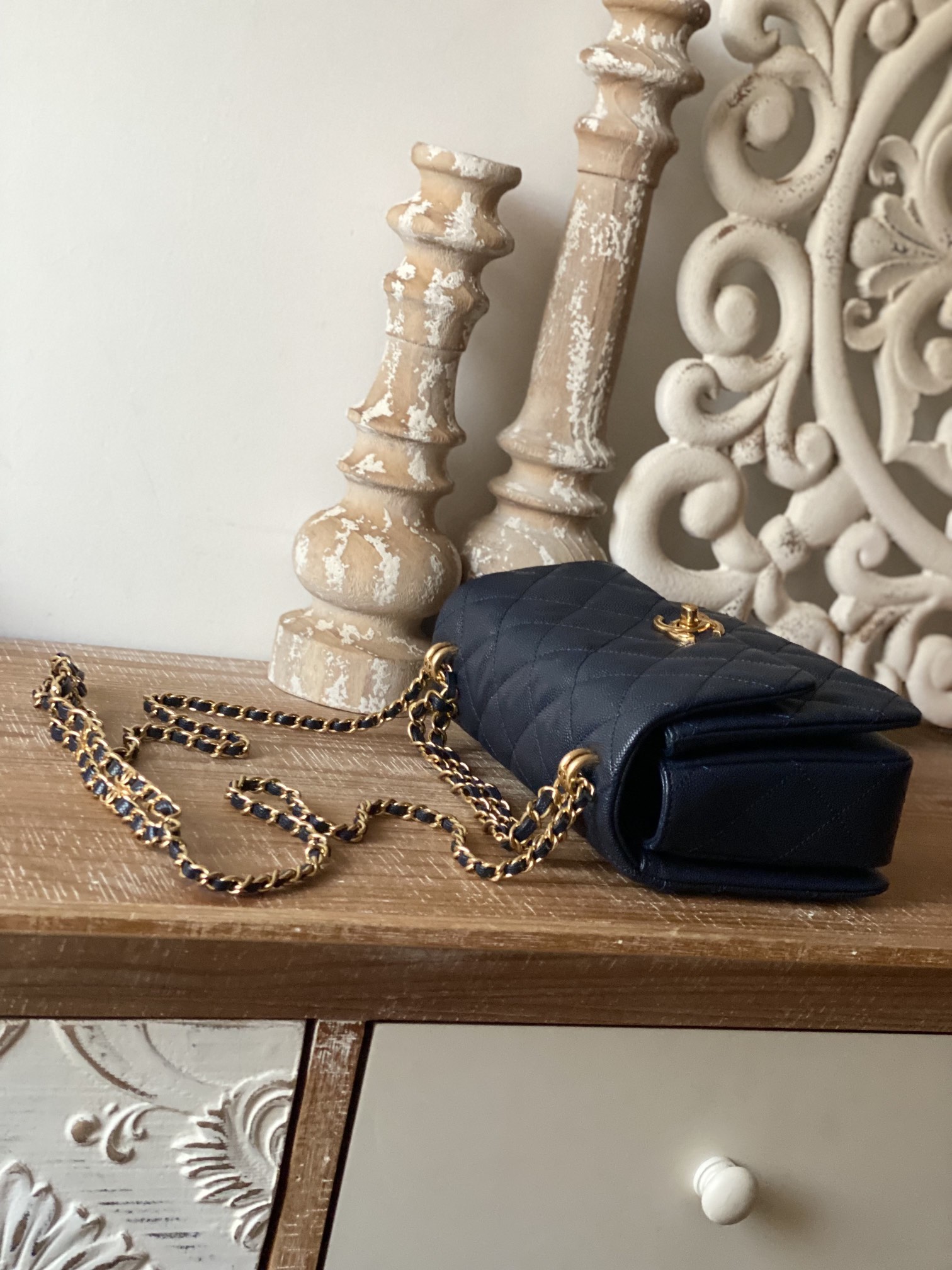 Ch@nel Flap Bag-13*20*9.5CM