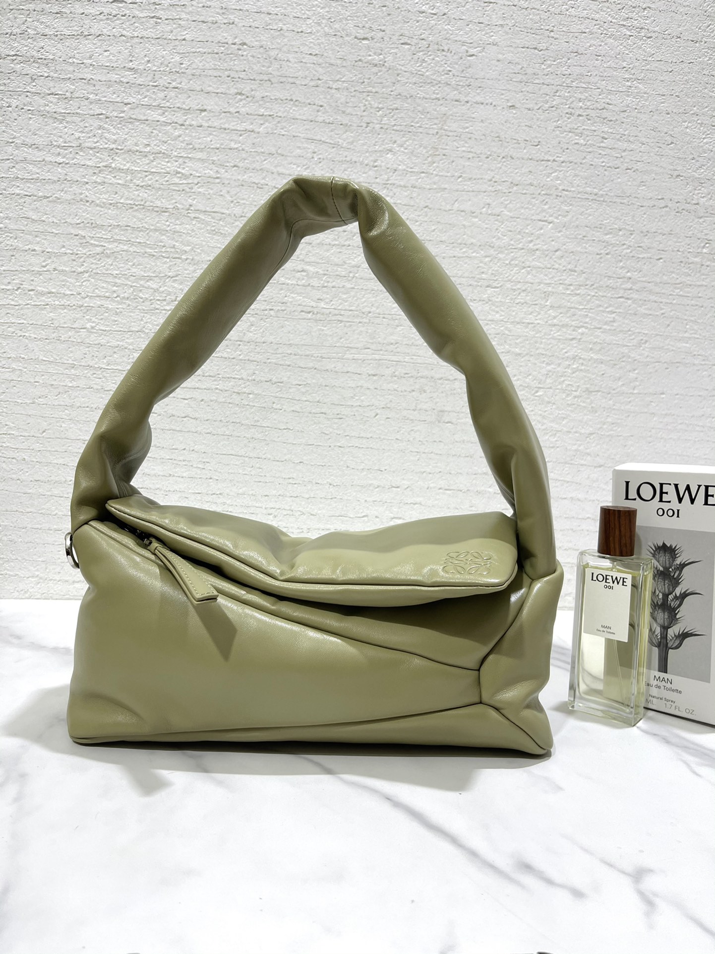 Loewe Puzzle Puffer Hobo Bag-31*16*13CM