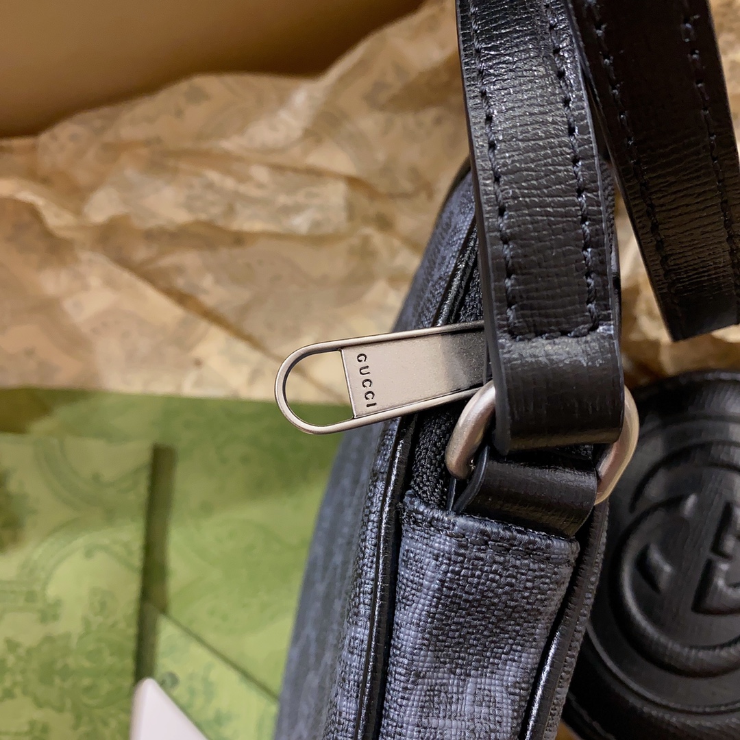 G*u*i interlocking double g phone bag-10.5*18*3cm