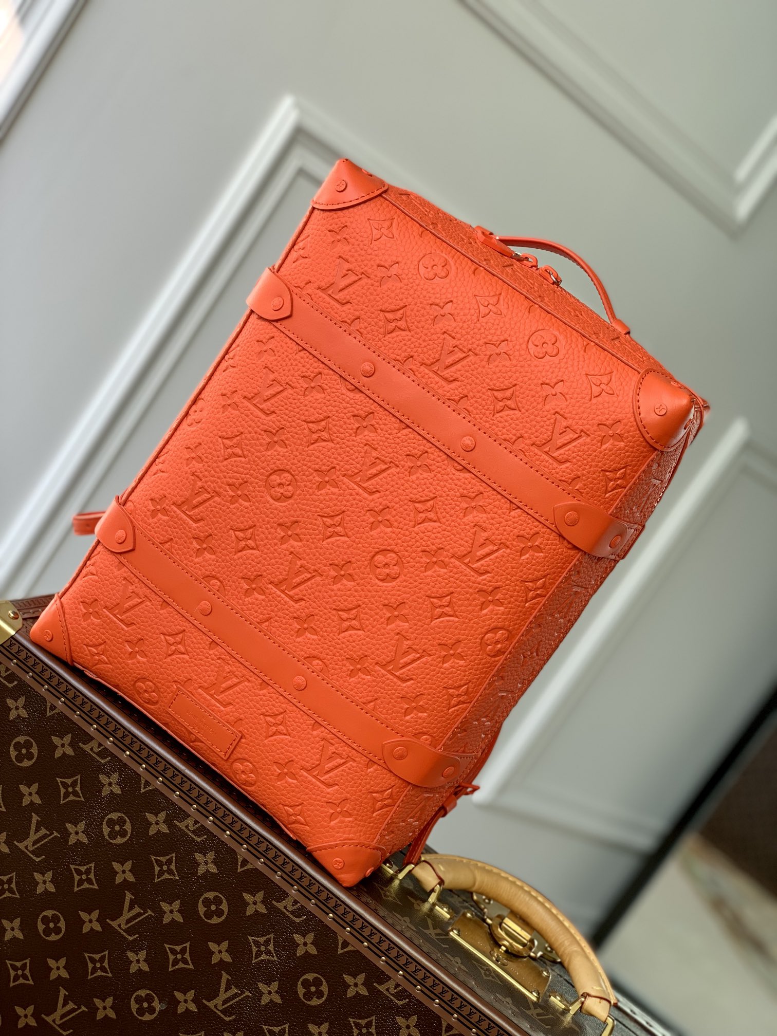 l**is V*t*n vintage box bag m44752-36*28*14cm