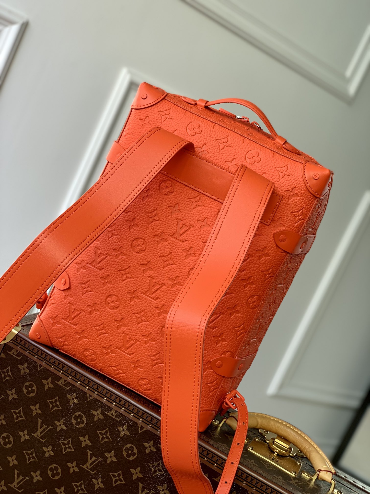 l**is V*t*n vintage box bag m44752-36*28*14cm