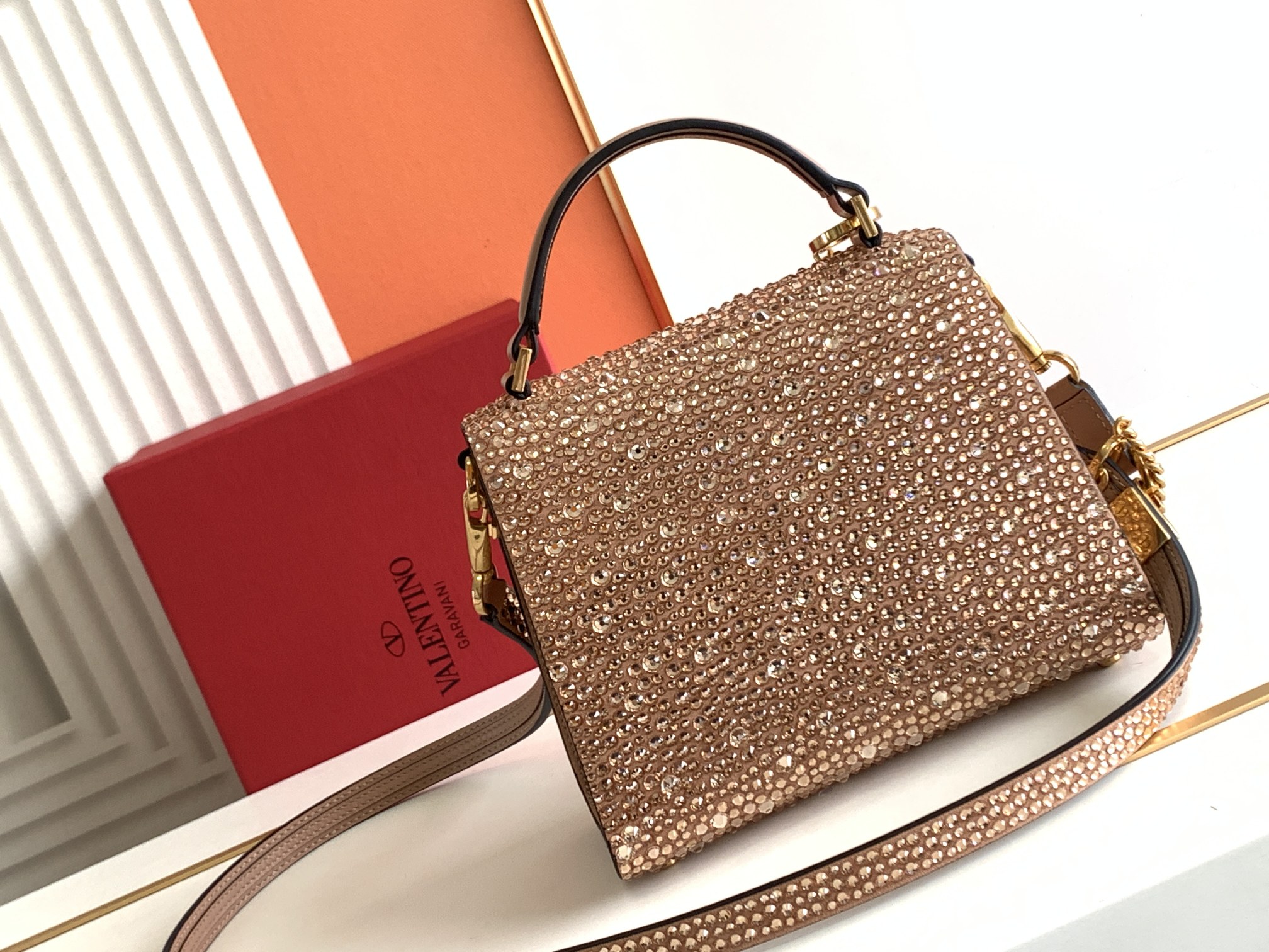 Valentino Garavani VSLING Bags-19*13*9 CM