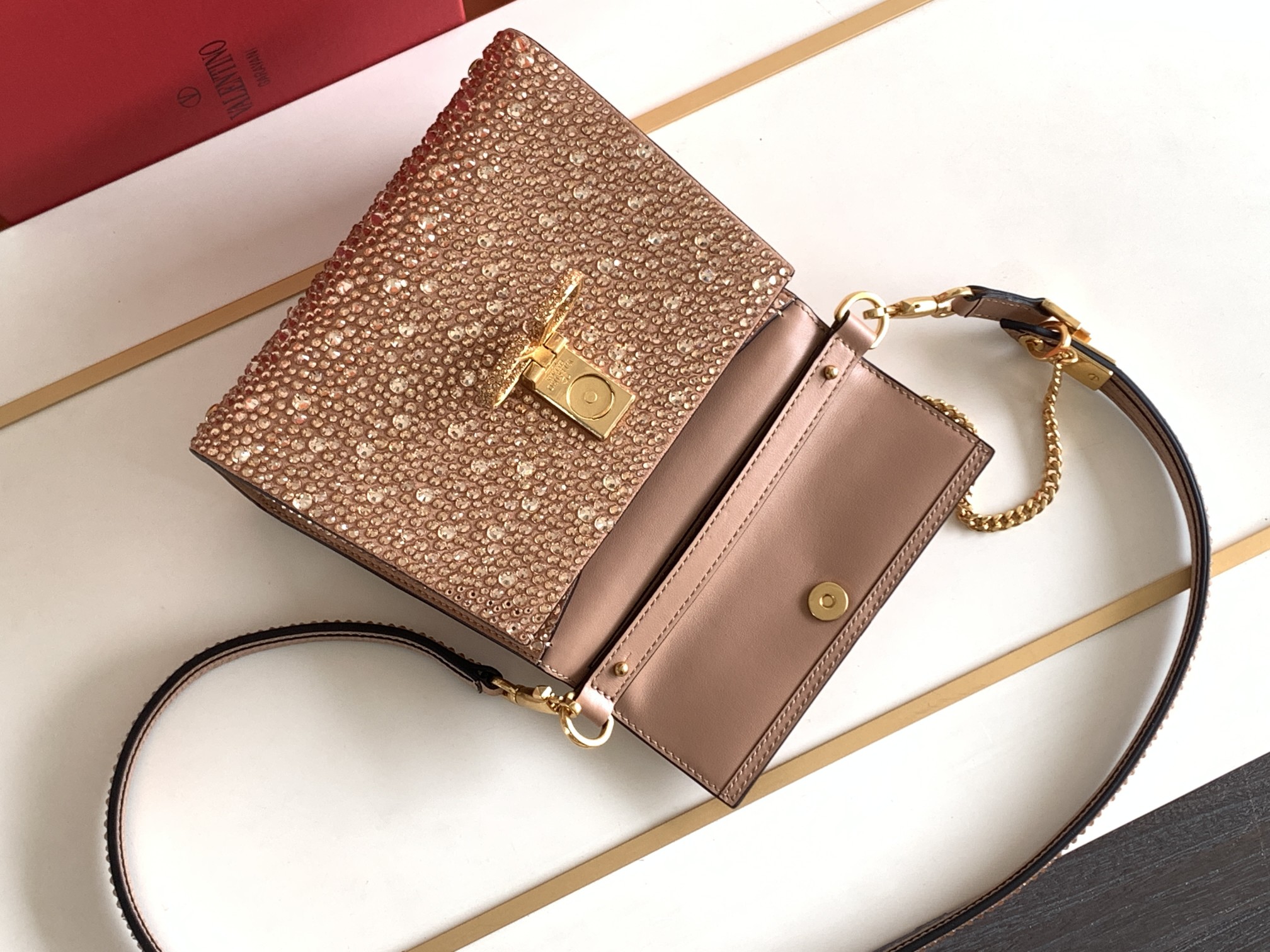 Valentino Garavani VSLING Bags-19*13*9 CM