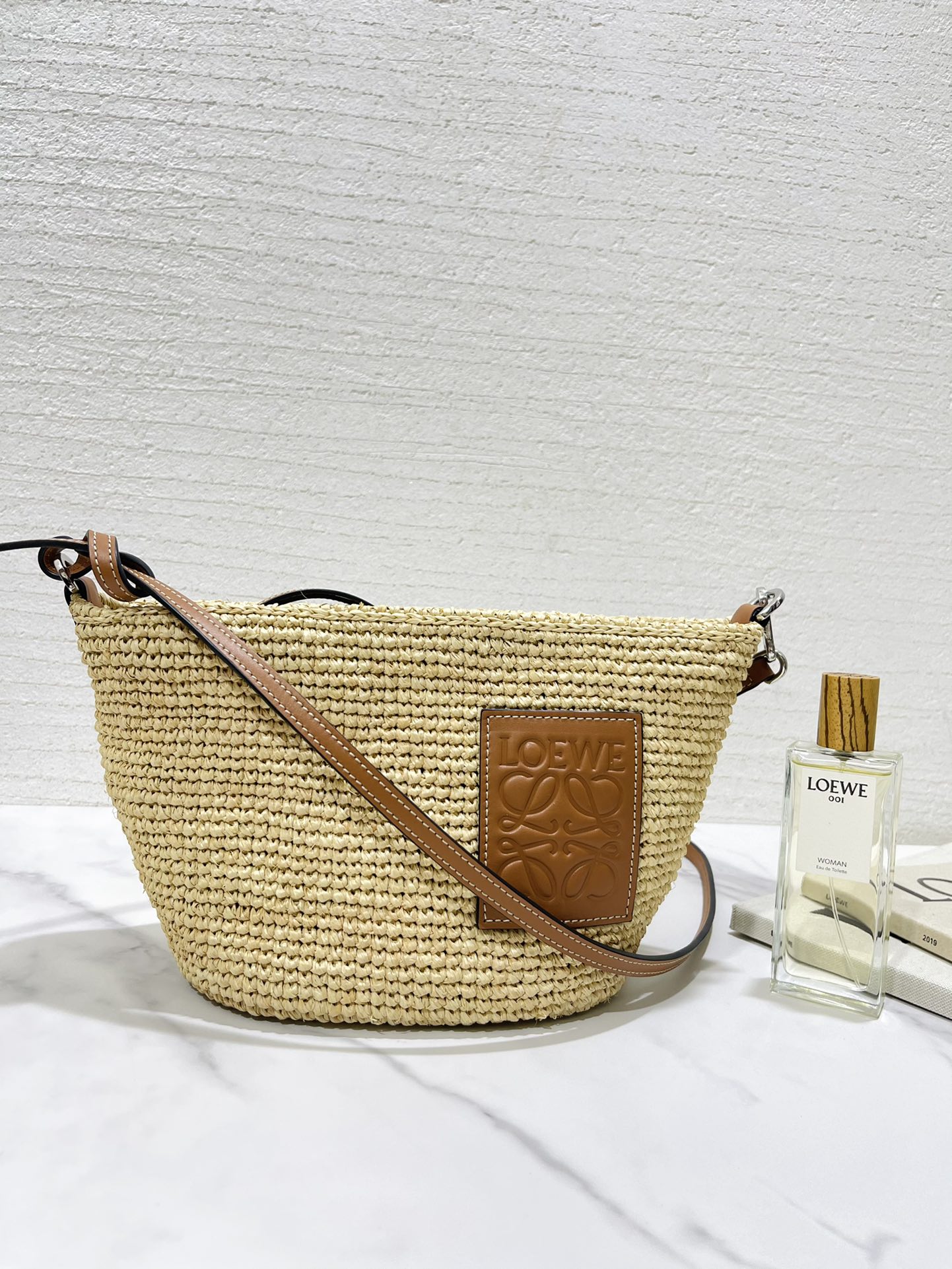 Loewe Pochette Raffia Bag-11*15.5*17.5CM