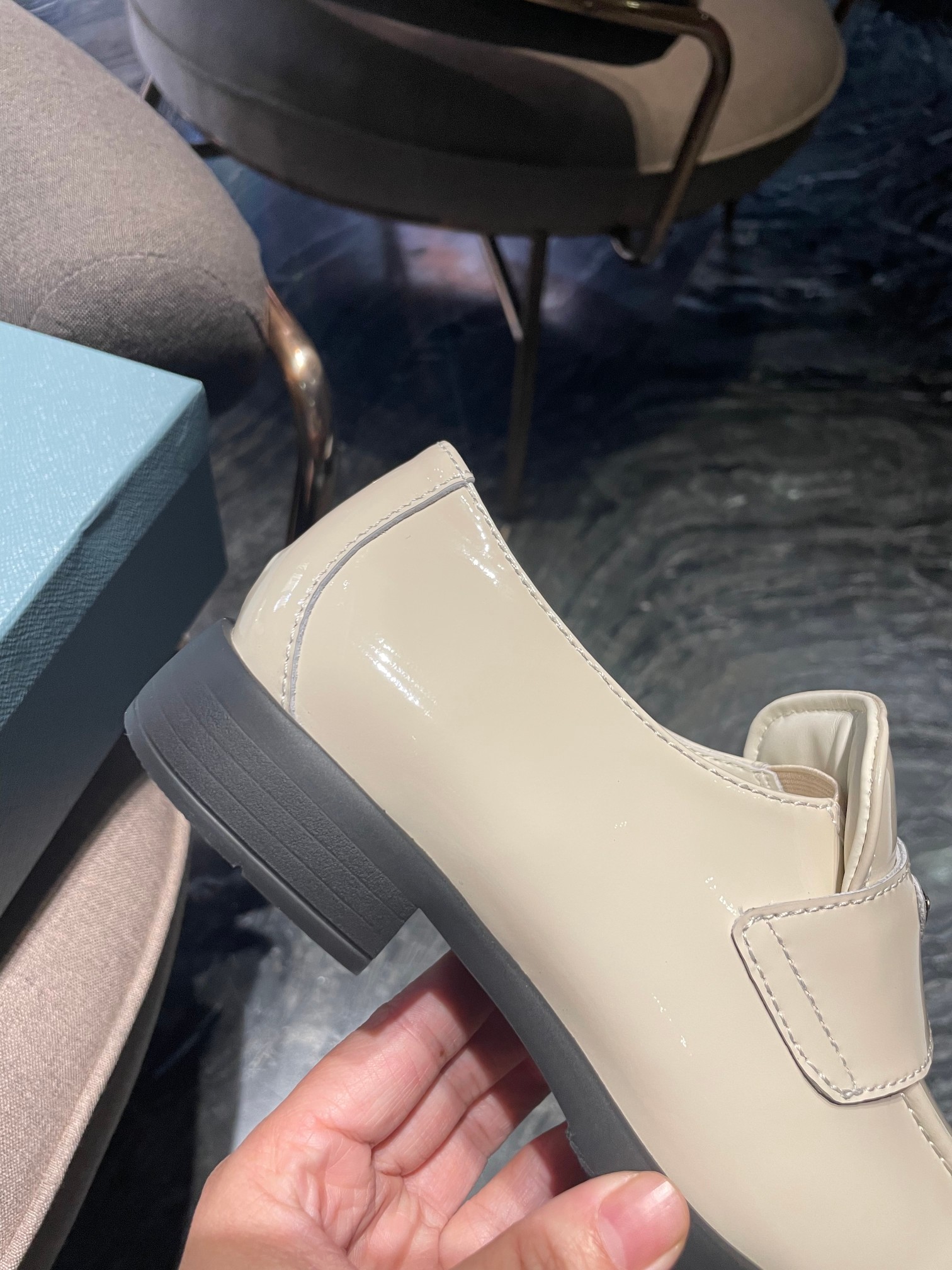 Pra*a boots 2023ss-3cm