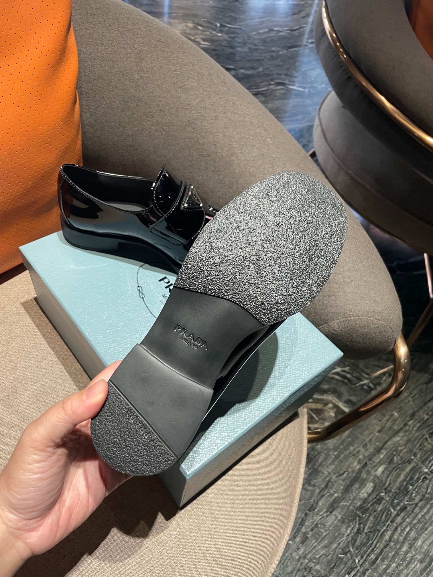 Pra*a boots 2023ss-3cm