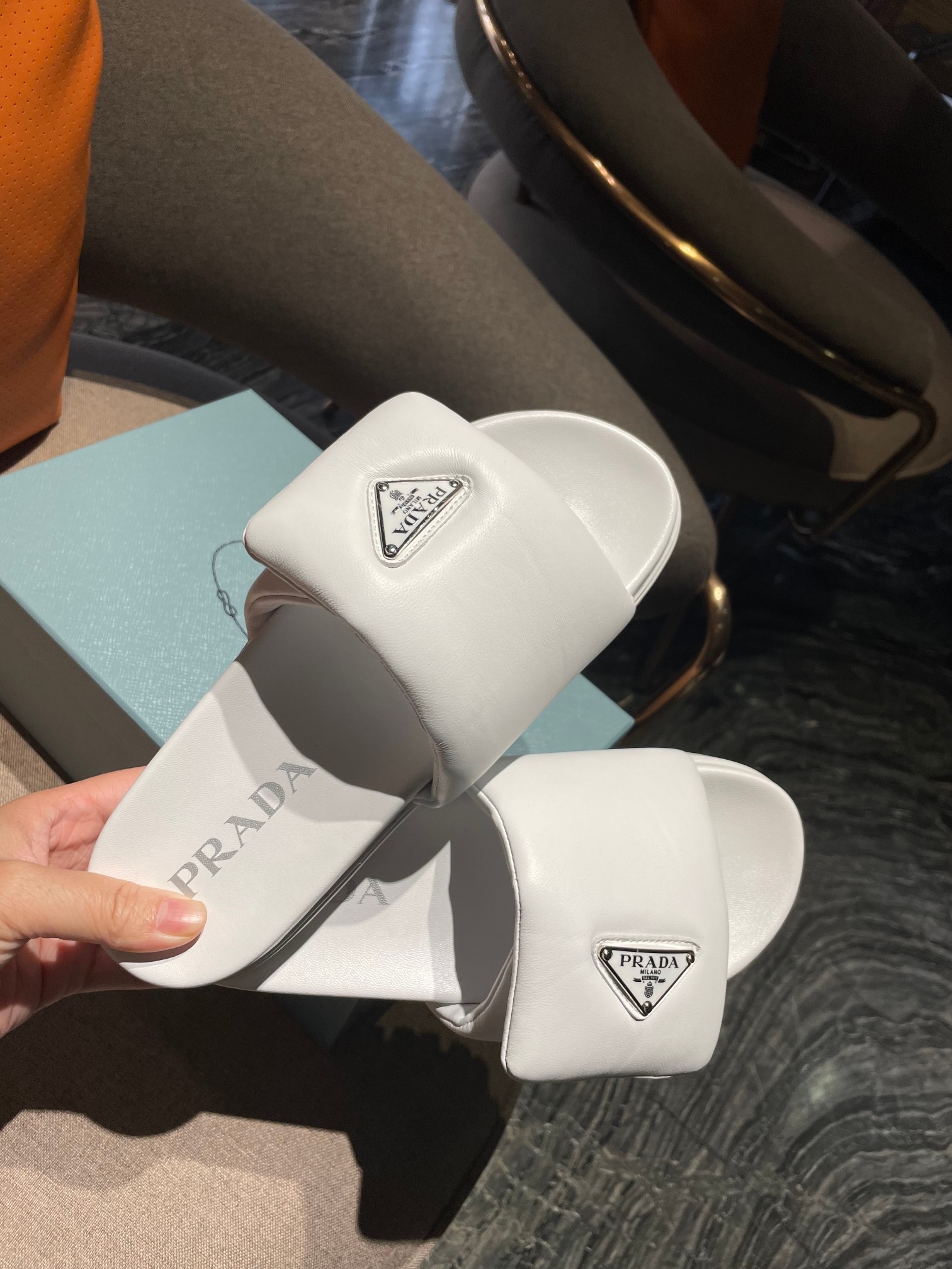 Pra*a boots 2023ss-3cm