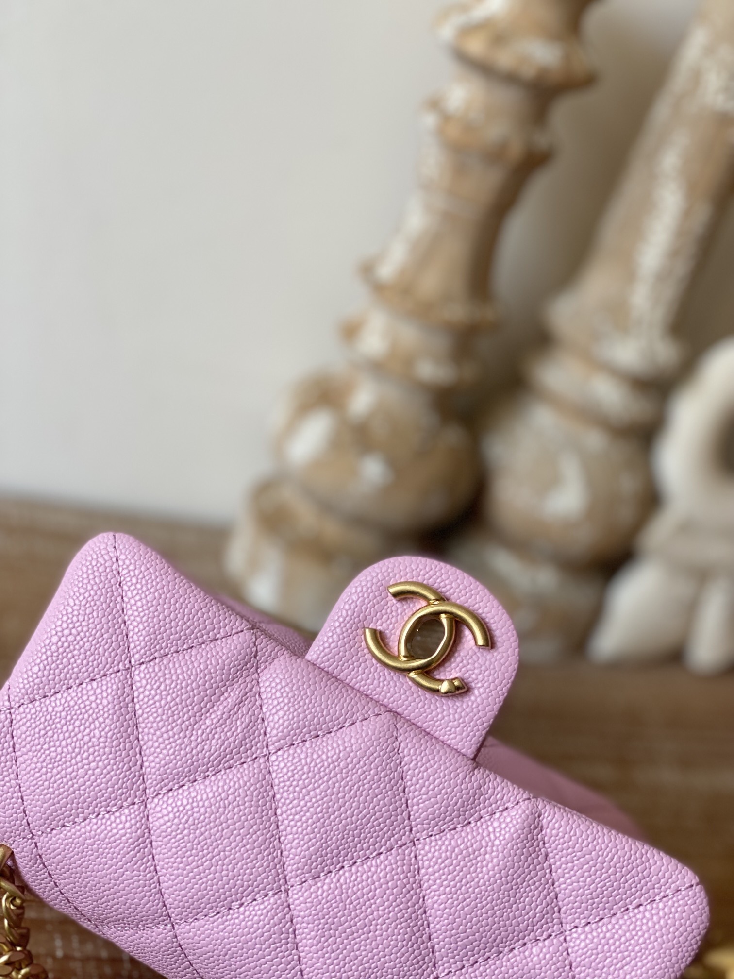 Ch@nel Flap Bag-12*19*8CM