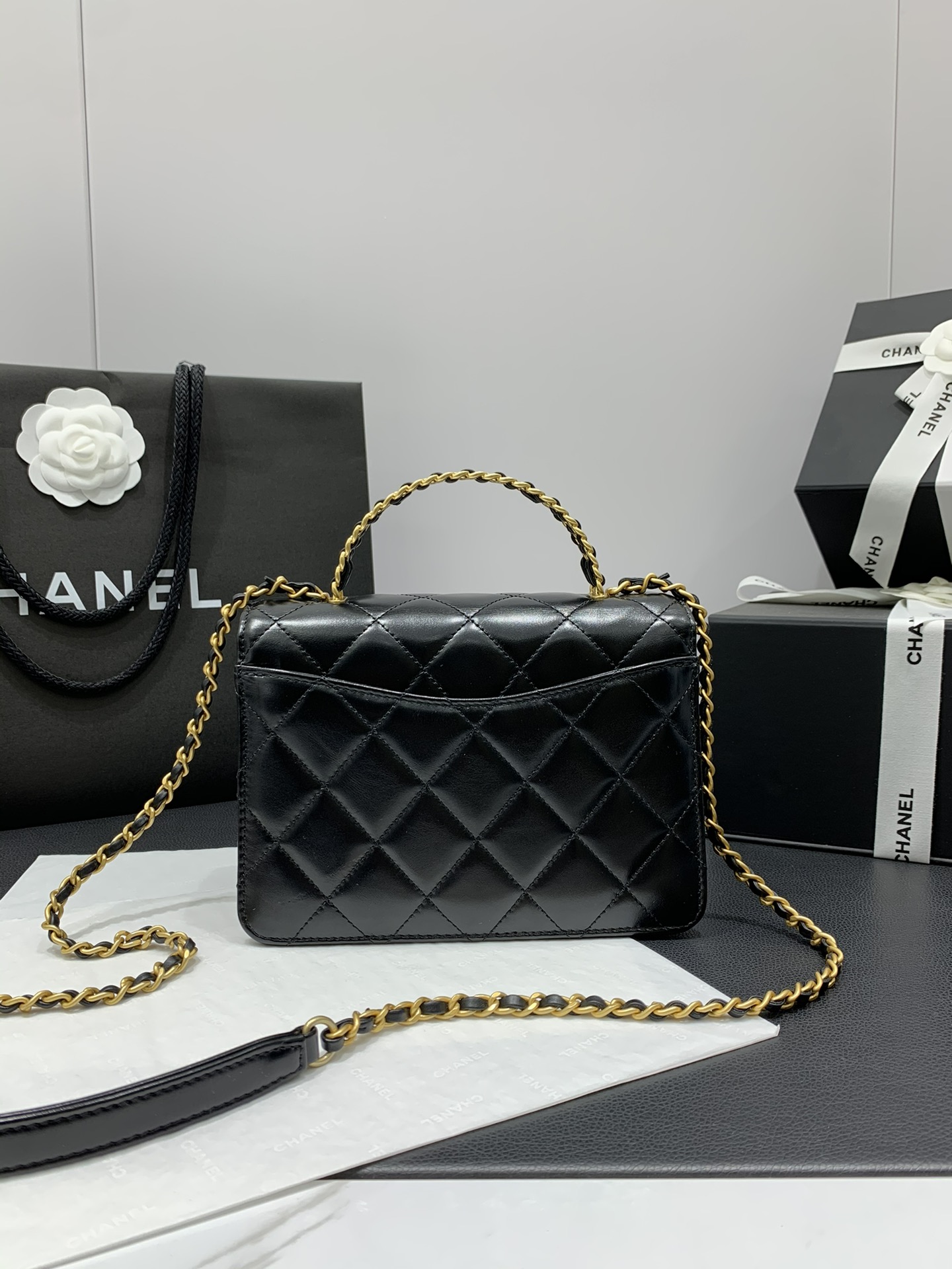 Ch@nel Flap Bag-20*14*7.5CM