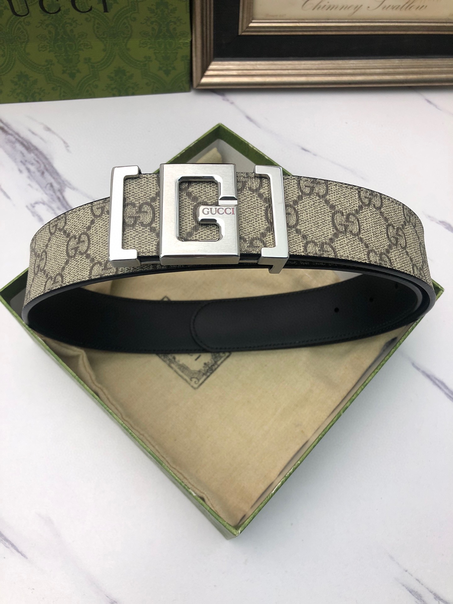 G*u*i belt-3.8cm