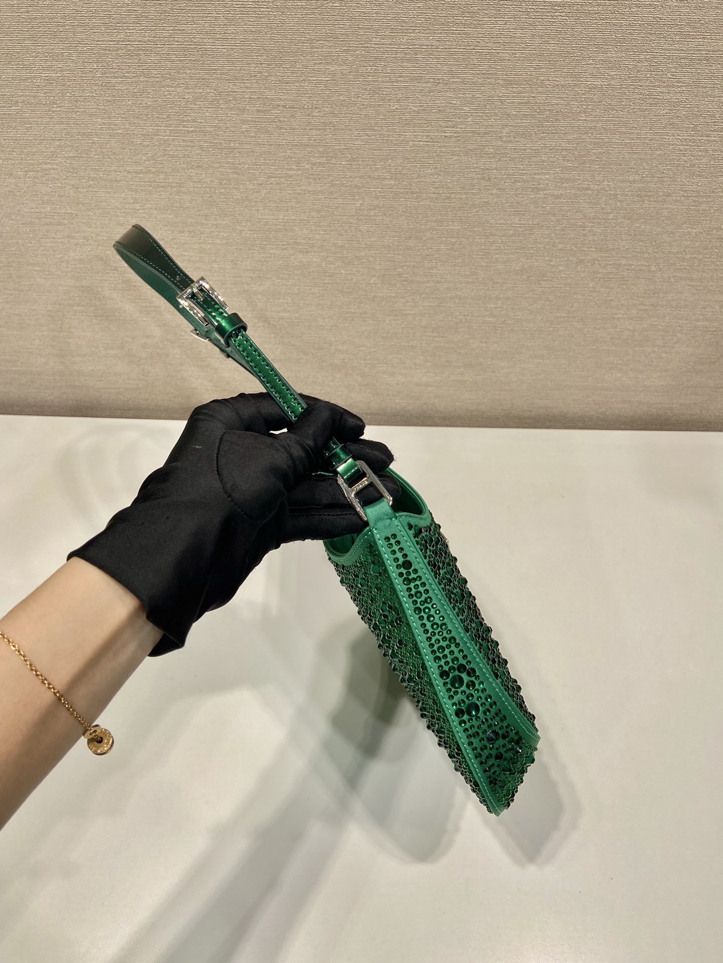 Pra*a cleo 1bc169 shoulder bag-22*18.5*4.5cm