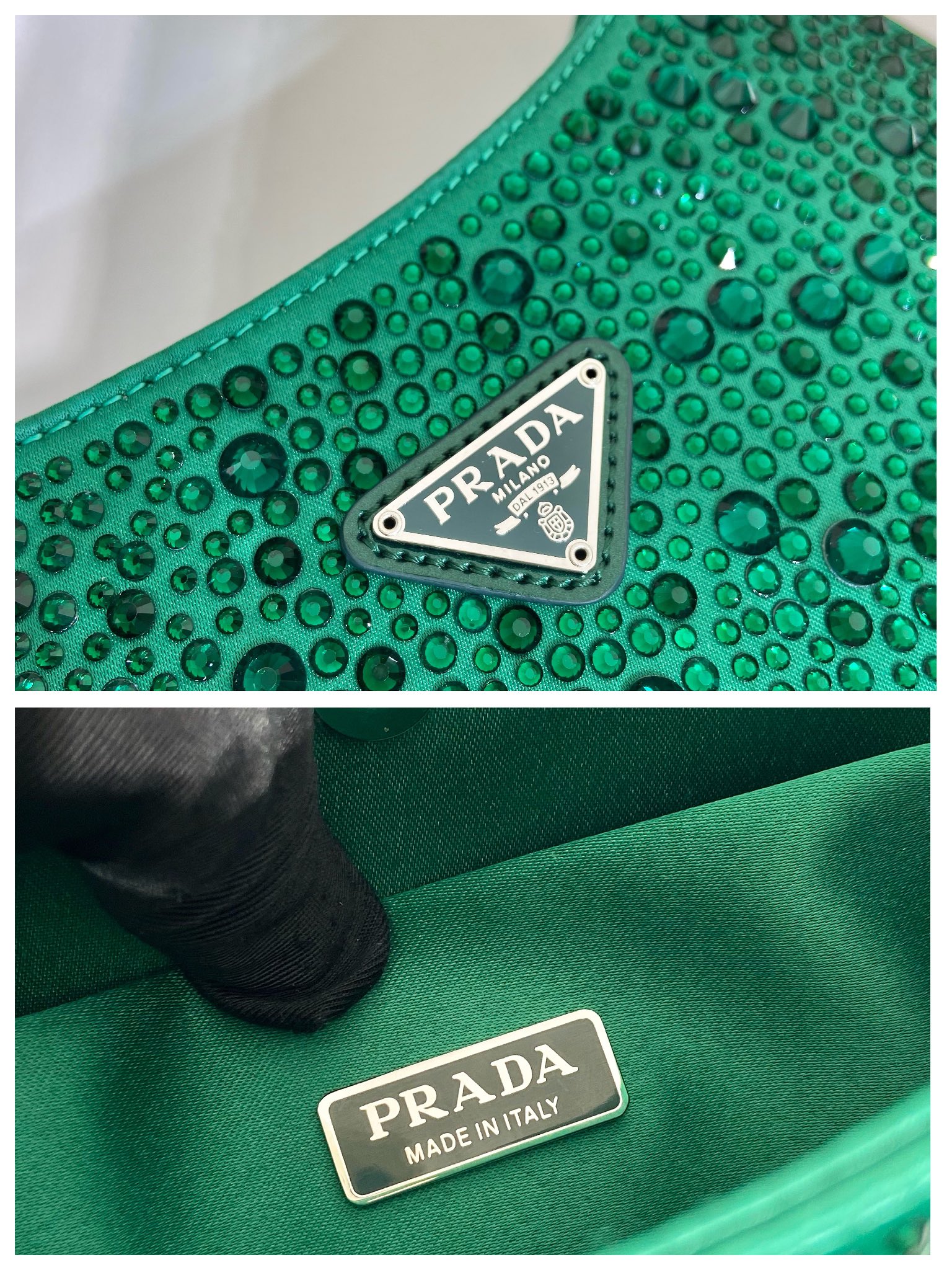 Pra*a cleo 1bc169 shoulder bag-22*18.5*4.5cm