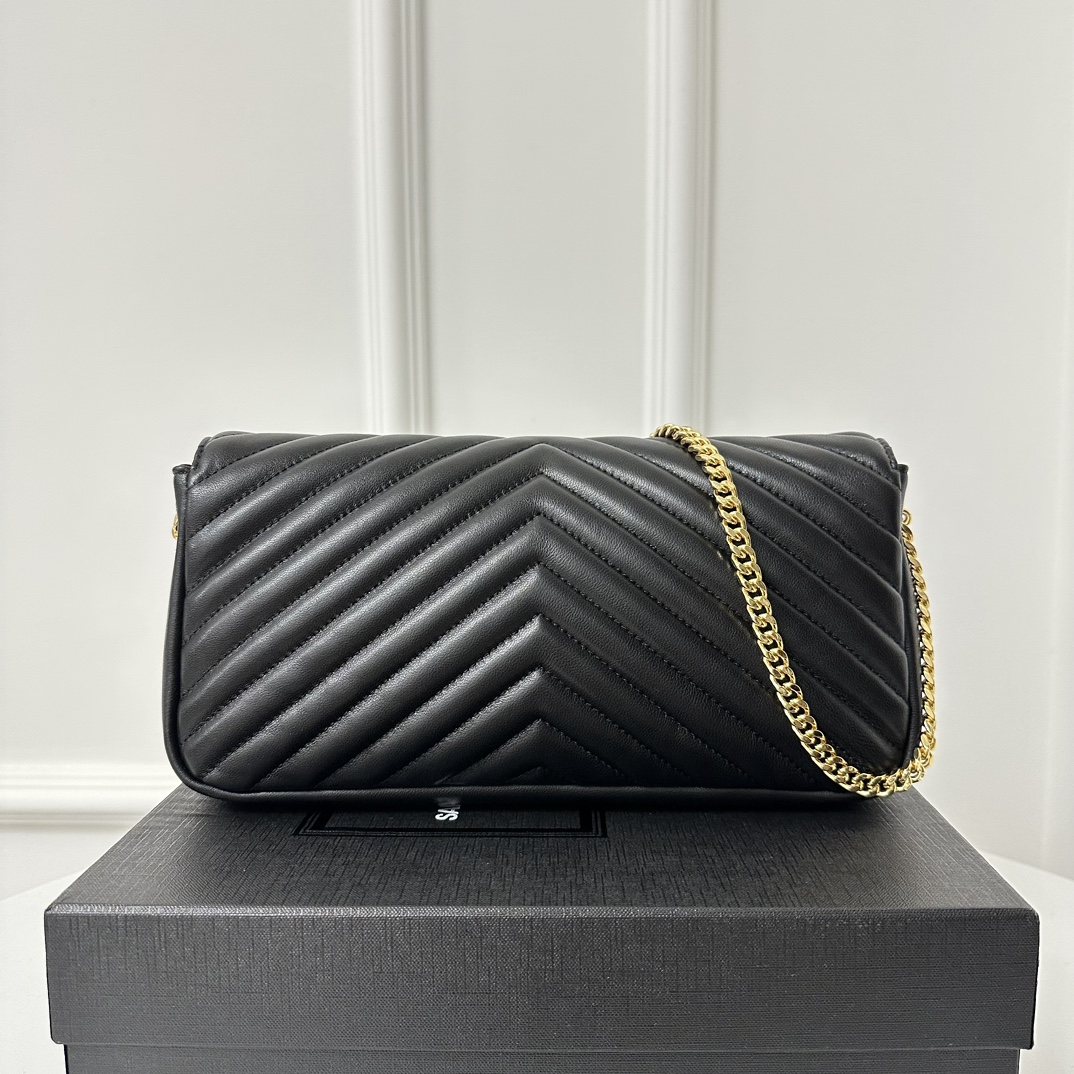 YSL Kate Lambskin Leather-26x13.5x4.5CM