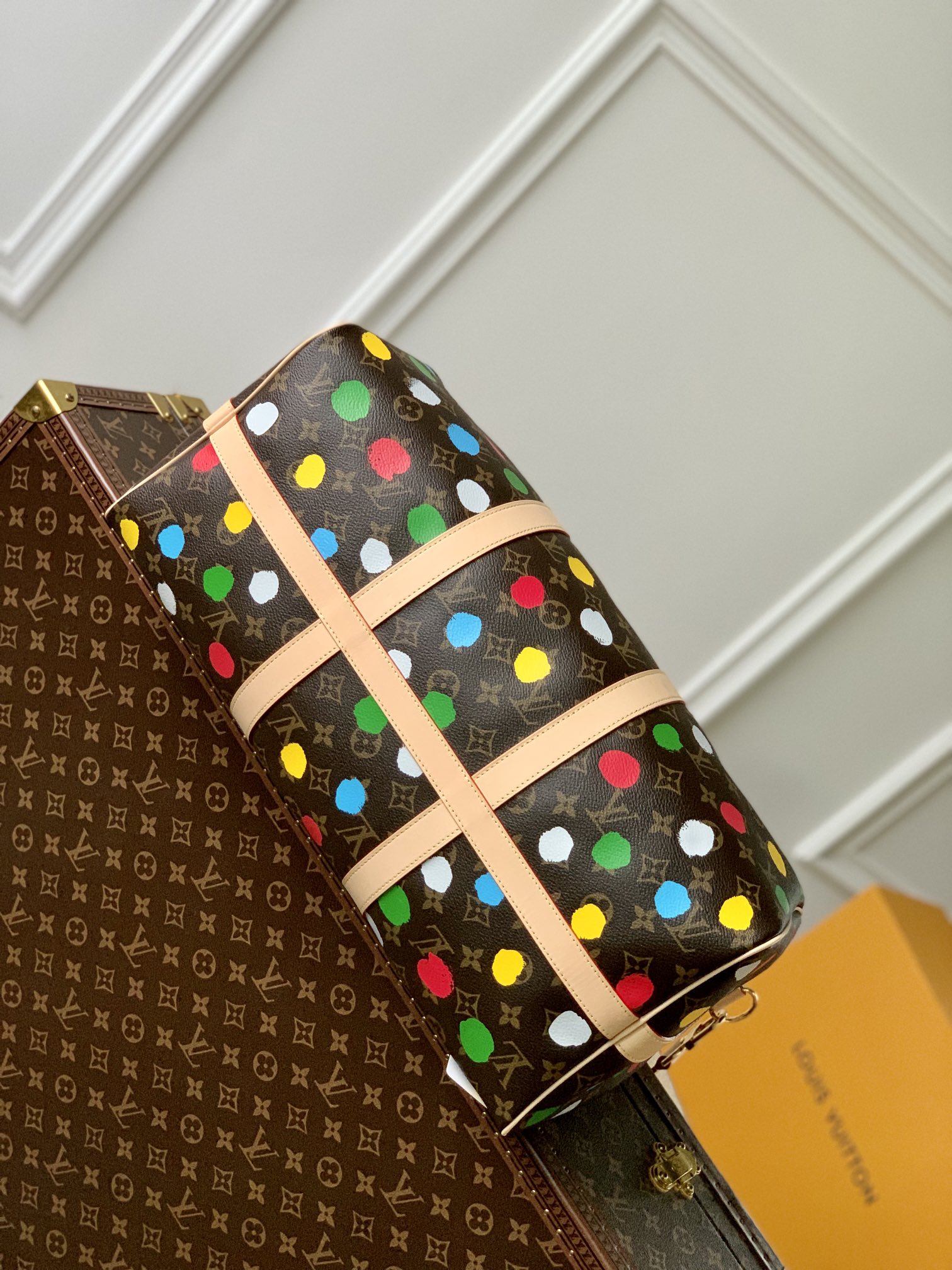 l**is V*t*n keepall bandoulière 45-m46377-45 × 27 × 20cm