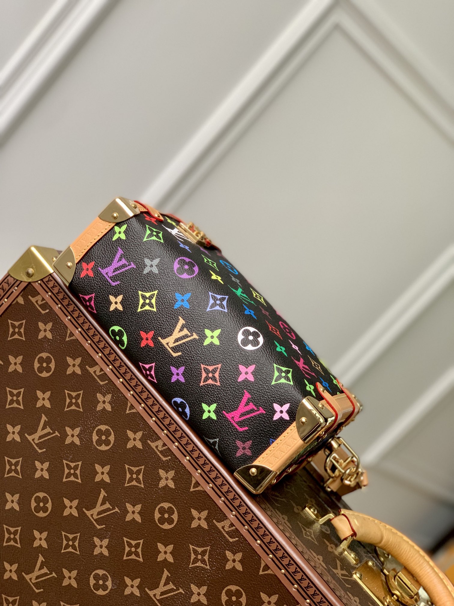 l**is V*t*n side trunk pm- m46358-21×14×6cm