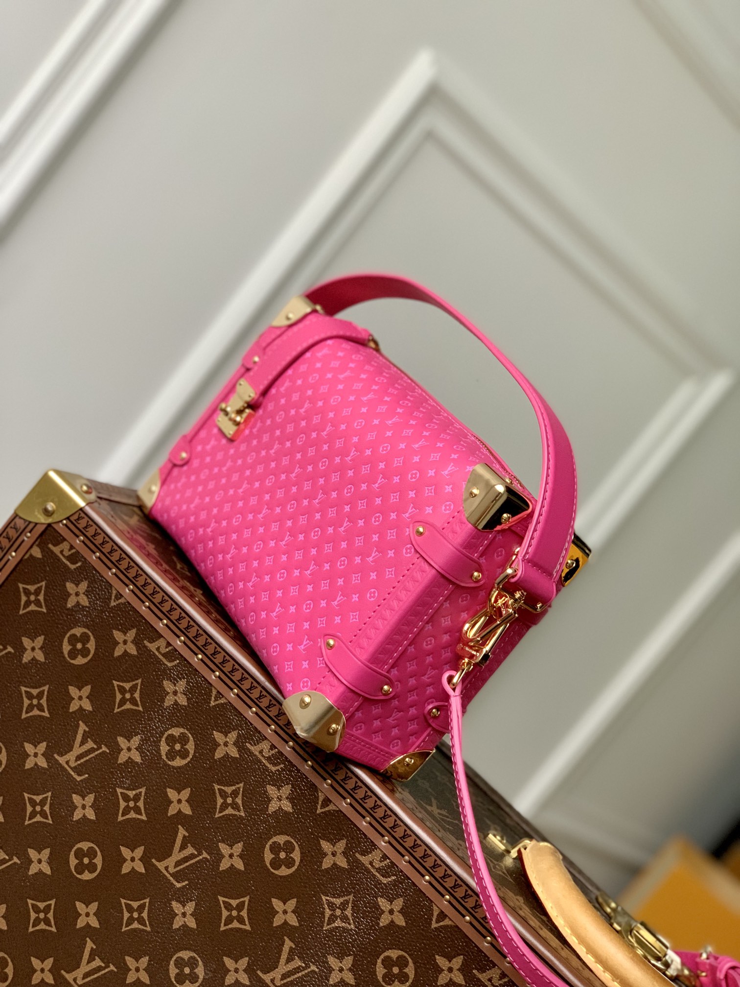 l**is V*t*n petite malle handbags-m46358-21 x 14 x 6cm