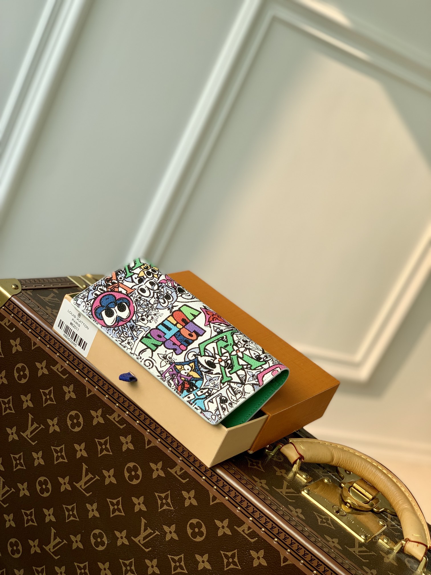 l**is V*t*n brazza wallet-10*19*2cm