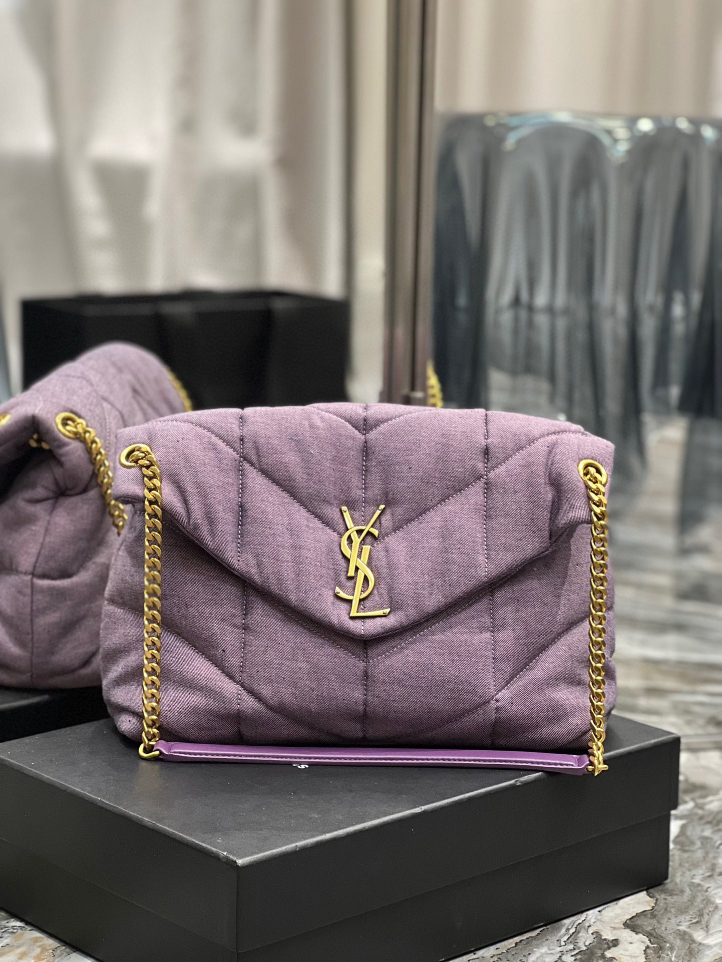 YSL Large LouLou Bag-35×23×13.5CM