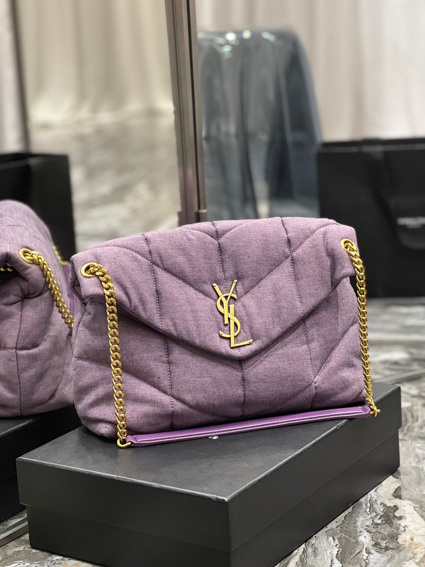 YSL Large LouLou Bag-35×23×13.5CM