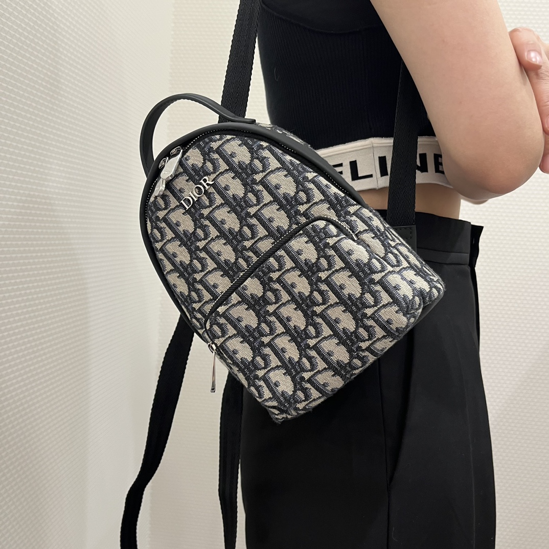 D*or oblique explorer mini backpack-24*10*16cm