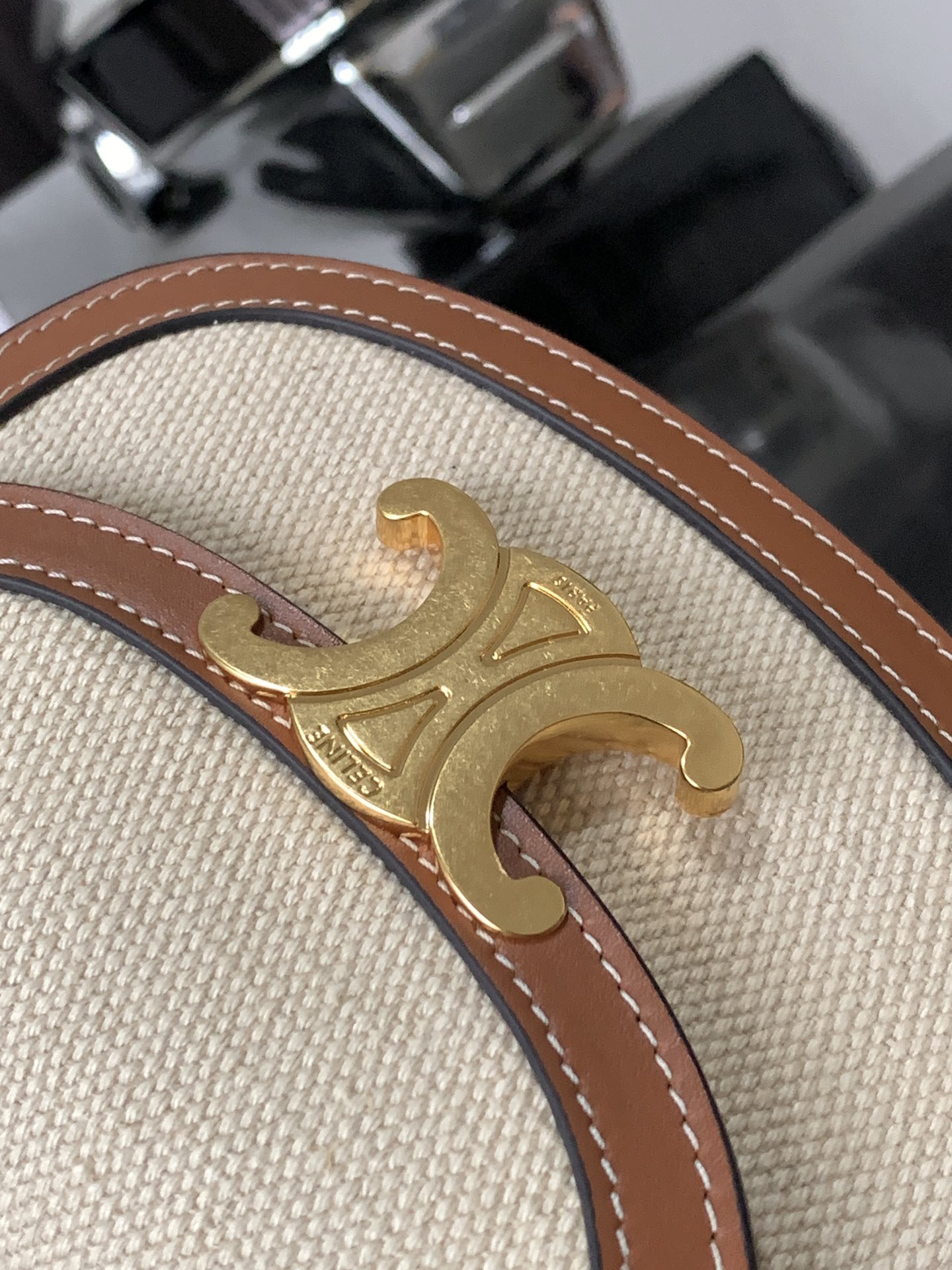 Ce**e mini besace triomphe bag-15.5x11.5x5cmcm