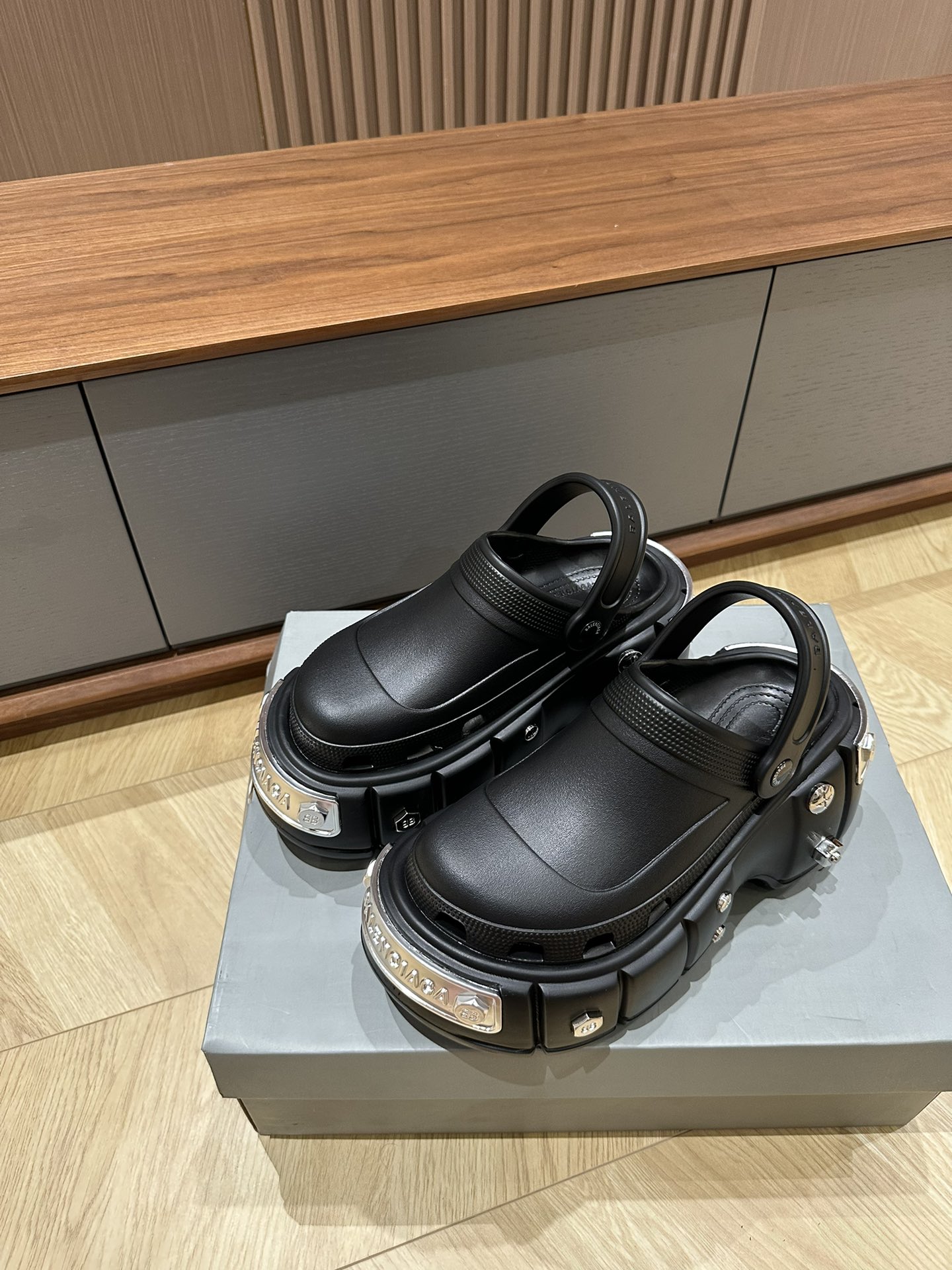 Balenciag &Crocs Sandals