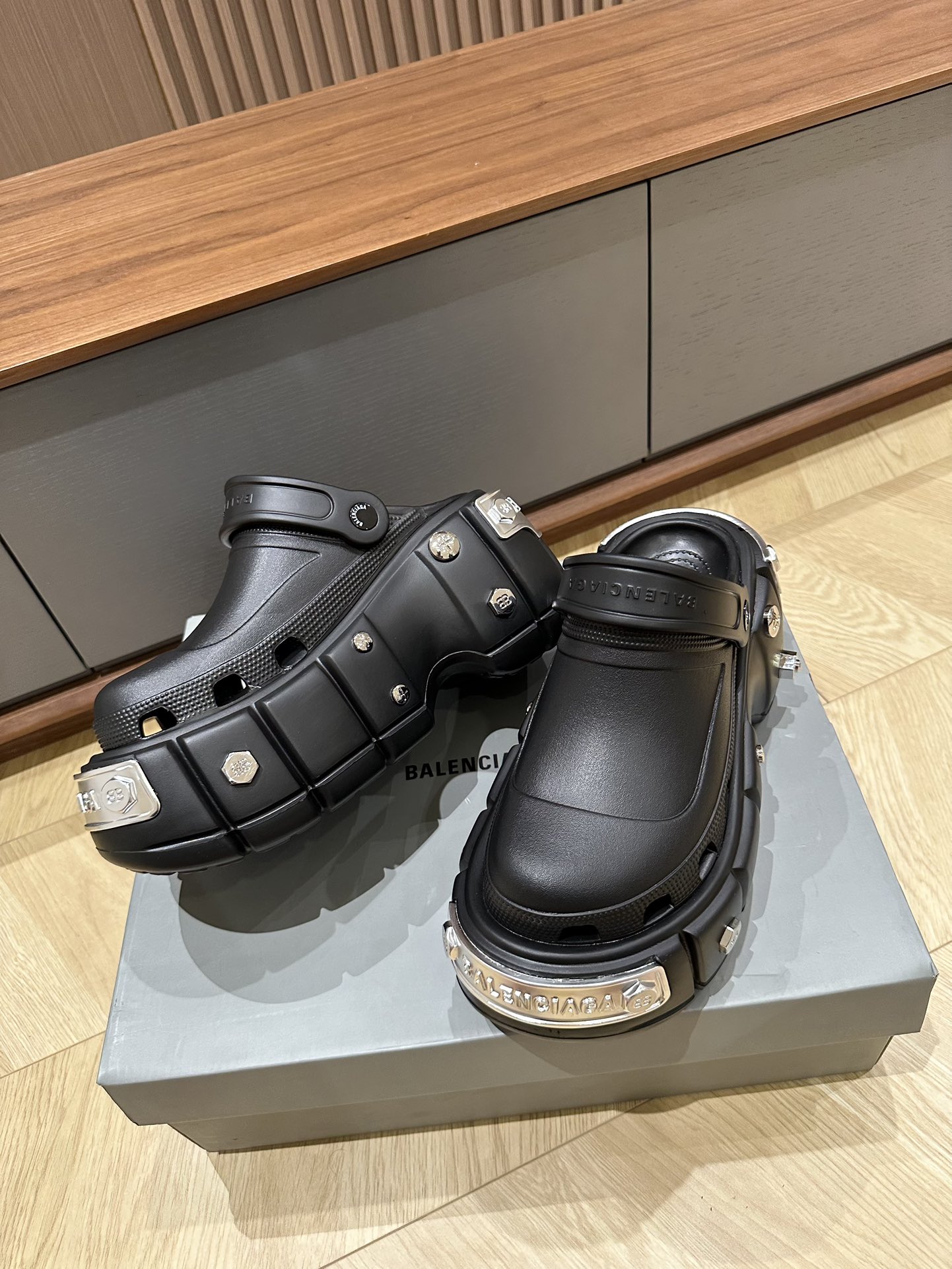 Balenciag &Crocs Sandals