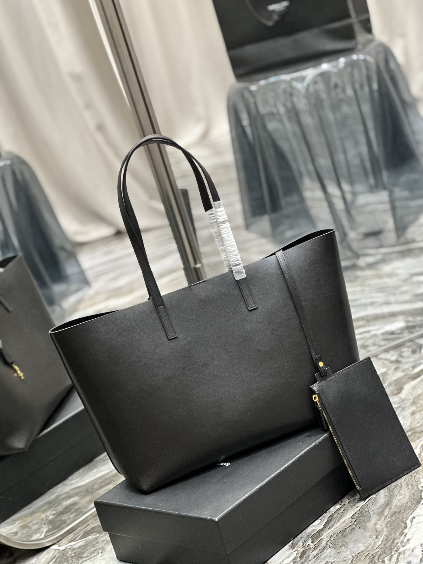 YSL Shopping Tote Bag-38×28×13CM