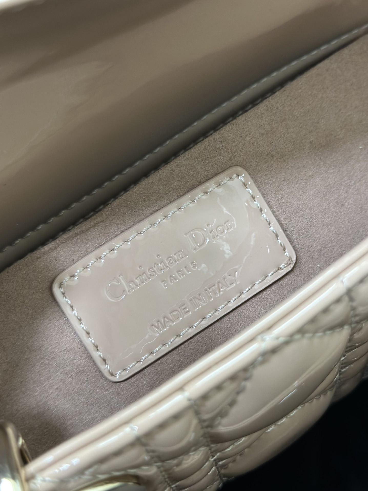 lady D*or handle bag-22*12*6cm