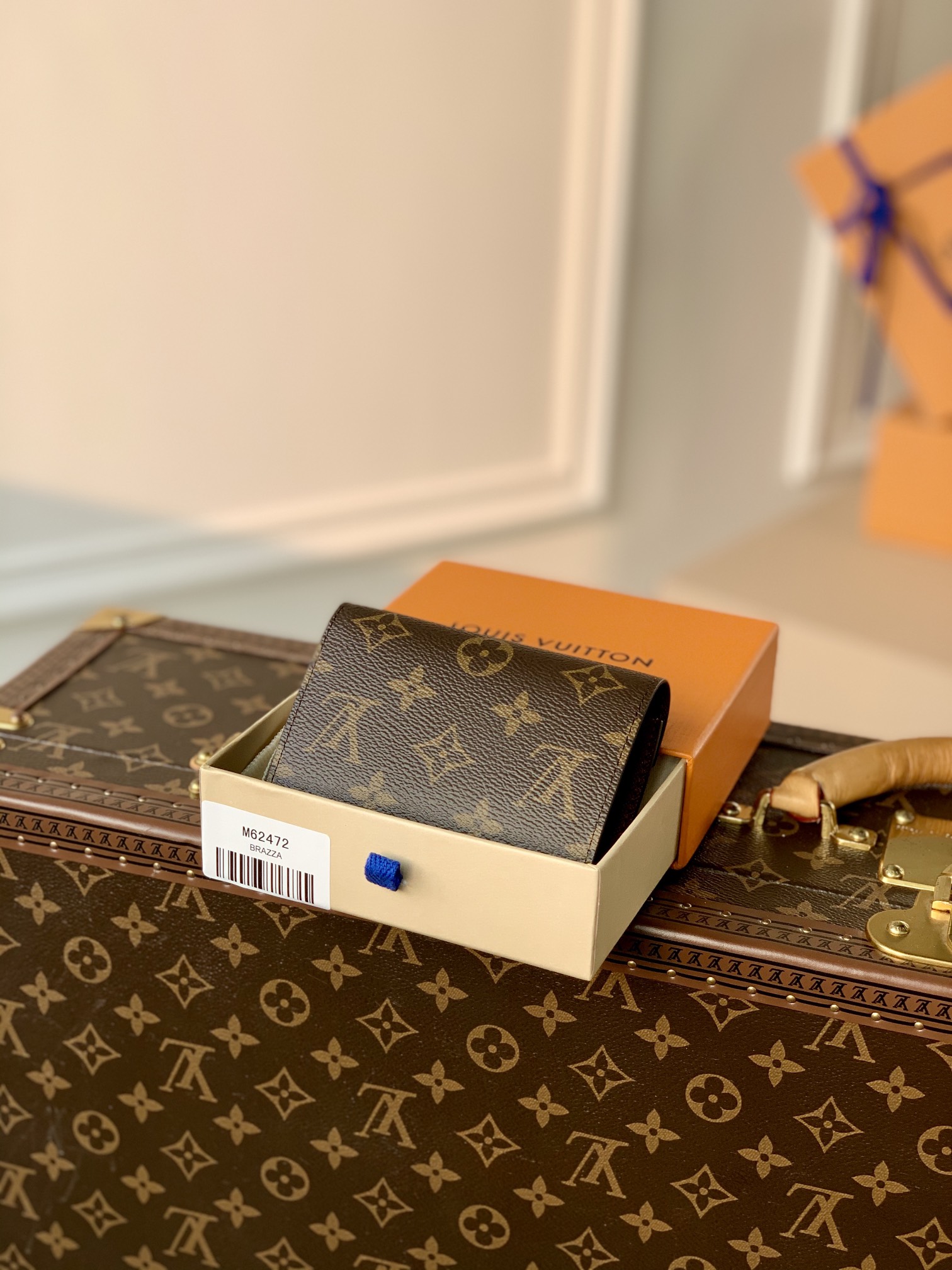 l**is V*t*n victorine wallet-m62472 -12*9.5*1.5cm