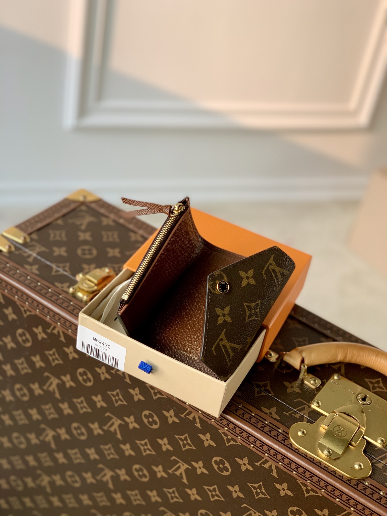 l**is V*t*n victorine wallet-m62472 -12*9.5*1.5cm