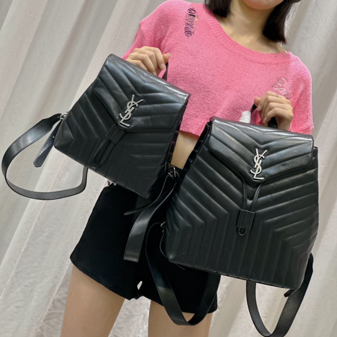 YSL Large LouLou Backpack