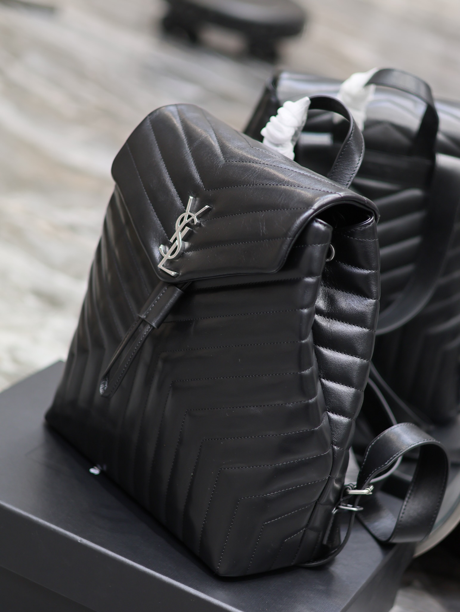 YSL Large LouLou Backpack