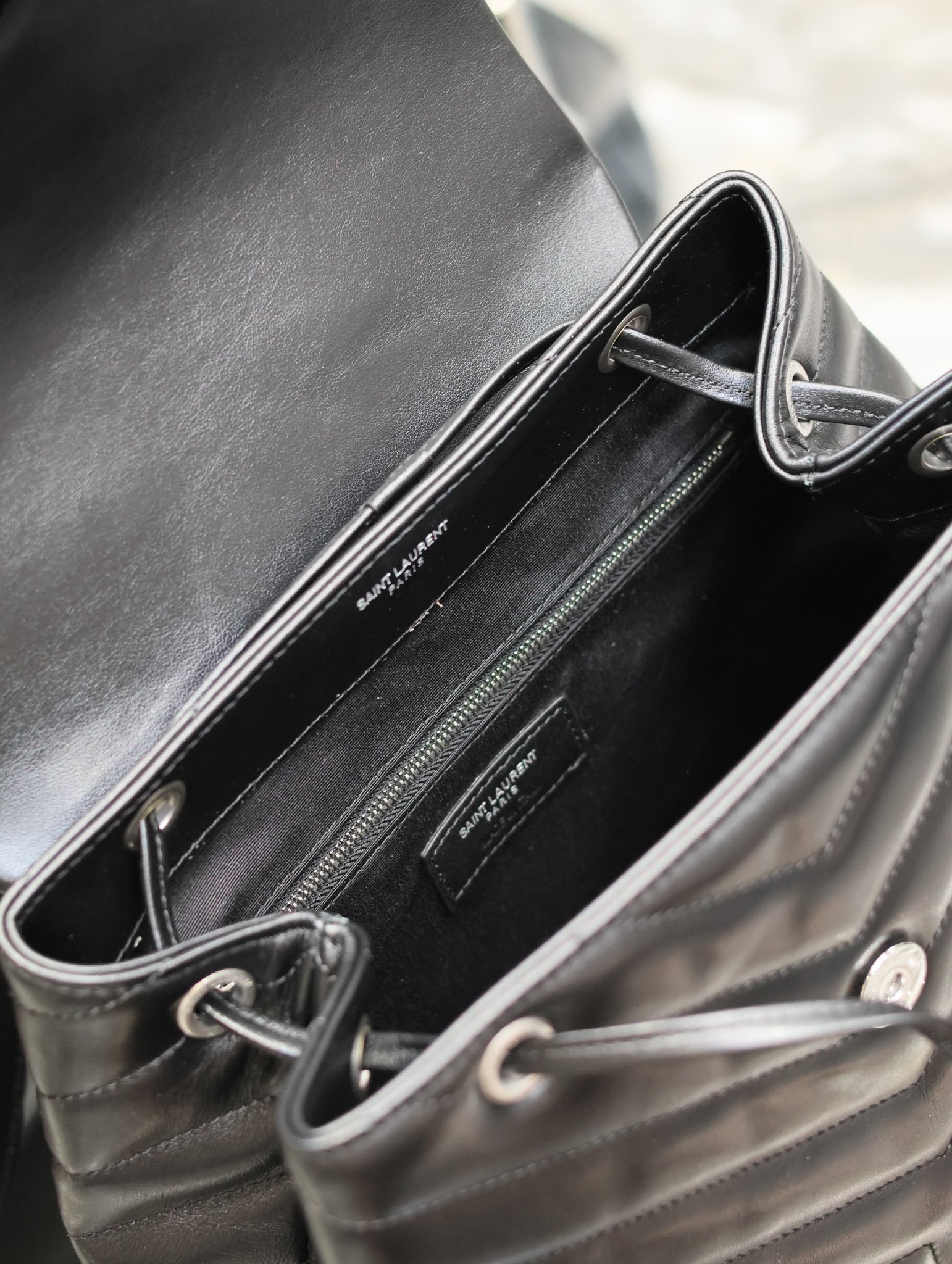 YSL Large LouLou Backpack