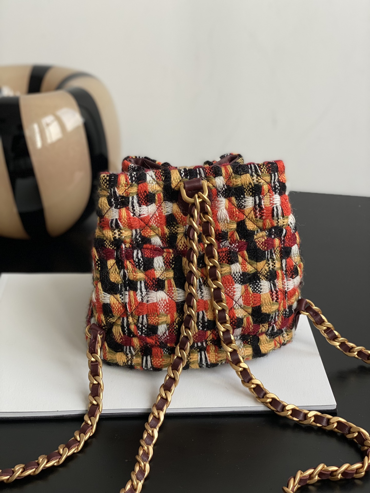 Ch@nel Duma Backpack-17*16.5*12CM