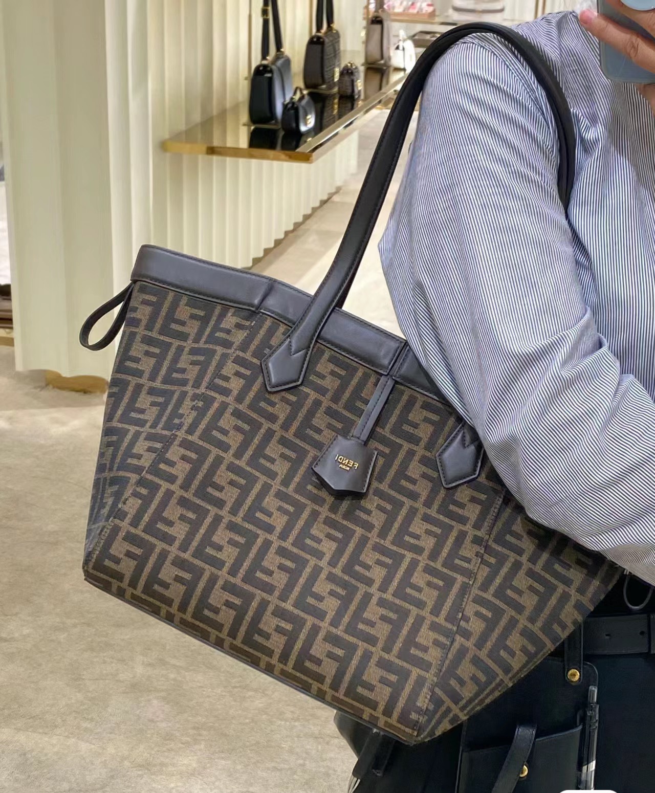 F**di origami bag -27*15*27cm